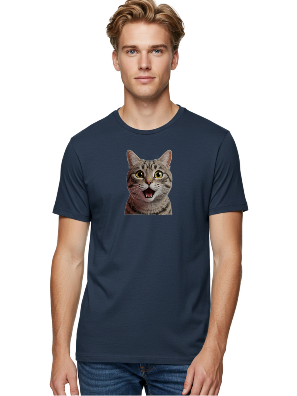 Shocked-Cat Men'S Graphic Tee, 100% Cotton, Comfortable Casual Summer Wear, Machine Washable, Vintage Camera, Old Camera, Antique Camera, Black Camera, Classic Photography, Photography Equipment, Nostalgic Device, Film Camera, Camera Art Bao868