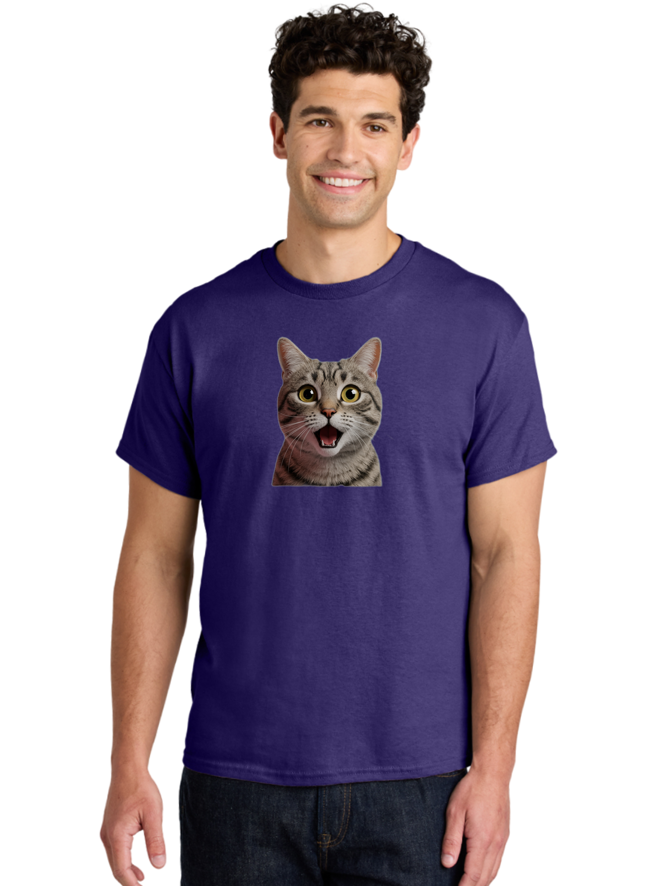 Shocked-Cat Men'S Graphic Tee, 100% Cotton, Comfortable Casual Summer Wear, Machine Washable, Vintage Camera, Old Camera, Antique Camera, Black Camera, Classic Photography, Photography Equipment, Nostalgic Device, Film Camera, Camera Art Bao868