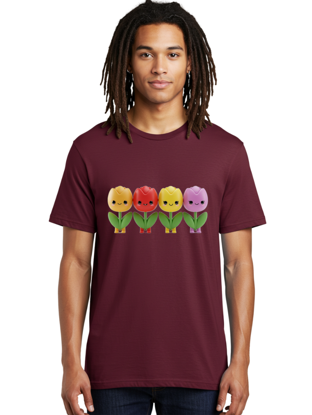 Shopkins-Tulips Men'S Graphic Tee, 100% Cotton, Comfortable Casual Summer Wear, Machine Washable, Vintage Camera, Old Camera, Antique Camera, Black Camera, Classic Photography, Photography Equipment, Nostalgic Device, Film Camera, Camera Art Bao869