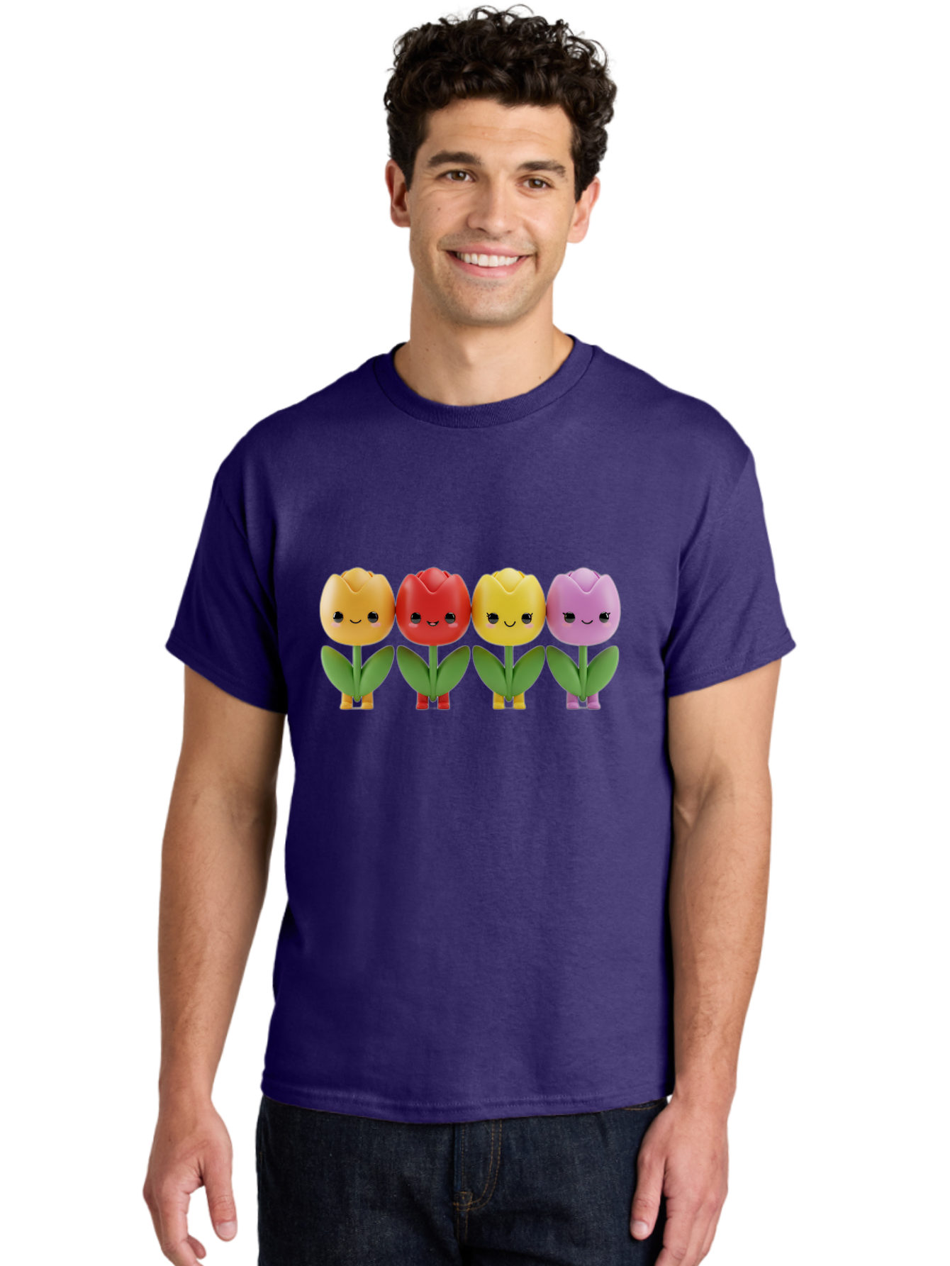 Shopkins-Tulips Men'S Graphic Tee, 100% Cotton, Comfortable Casual Summer Wear, Machine Washable, Vintage Camera, Old Camera, Antique Camera, Black Camera, Classic Photography, Photography Equipment, Nostalgic Device, Film Camera, Camera Art Bao869