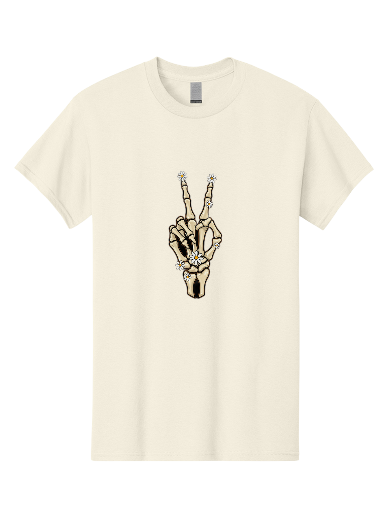 Skeleton-Hand-With-Daisies Men'S Graphic Tee, 100% Cotton, Comfortable Casual Summer Wear, Machine Washable, Vintage Camera, Old Camera, Antique Camera, Black Camera, Classic Photography, Photography Equipment, Nostalgic Device, Film Camera, Bao876