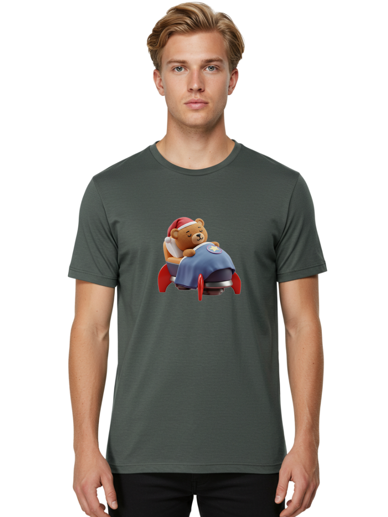 Sleeping-Astronaut-Bear Men'S Graphic Tee, 100% Cotton, Comfortable Casual Summer Wear, Machine Washable, Vintage Camera, Old Camera, Antique Camera, Black Camera, Classic Photography, Photography Equipment, Nostalgic Device, Film Camera, Bao882
