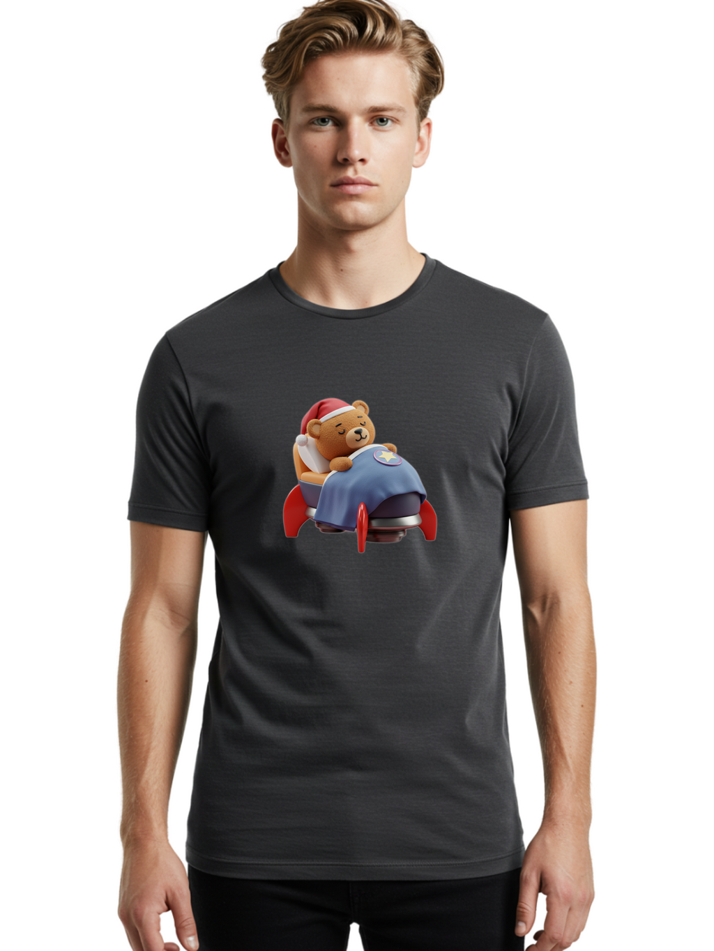 Sleeping-Astronaut-Bear Men'S Graphic Tee, 100% Cotton, Comfortable Casual Summer Wear, Machine Washable, Vintage Camera, Old Camera, Antique Camera, Black Camera, Classic Photography, Photography Equipment, Nostalgic Device, Film Camera, Bao882