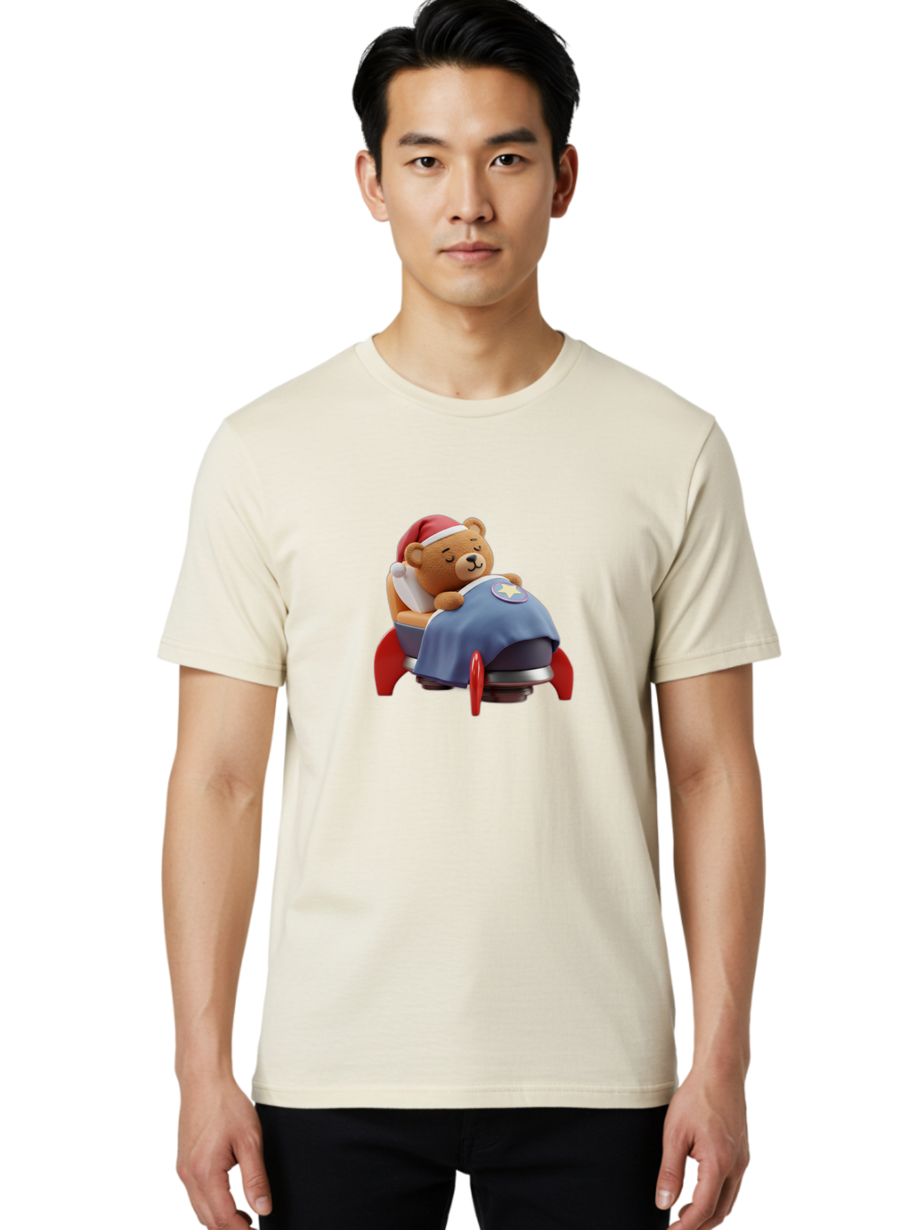Sleeping-Astronaut-Bear Men'S Graphic Tee, 100% Cotton, Comfortable Casual Summer Wear, Machine Washable, Vintage Camera, Old Camera, Antique Camera, Black Camera, Classic Photography, Photography Equipment, Nostalgic Device, Film Camera, Bao882