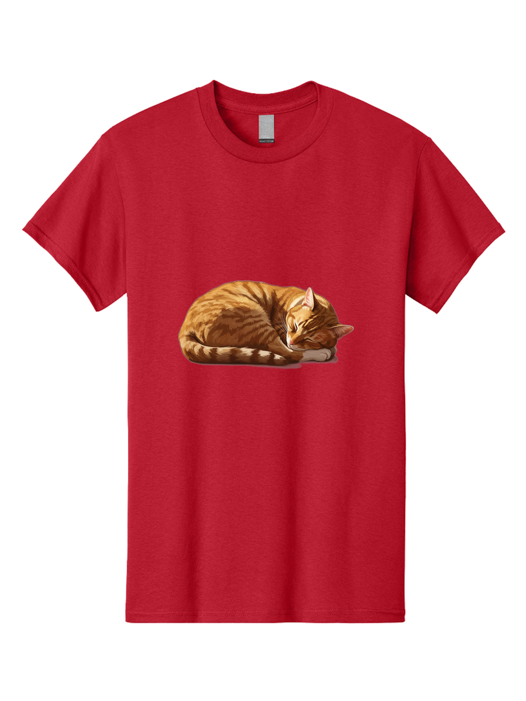 Sleeping-Orange-Tabby-Cat Men'S Graphic Tee, 100% Cotton, Comfortable Casual Summer Wear, Machine Washable, Vintage Camera, Old Camera, Antique Camera, Black Camera, Classic Photography, Photography Equipment, Nostalgic Device, Film Camera, Bao884