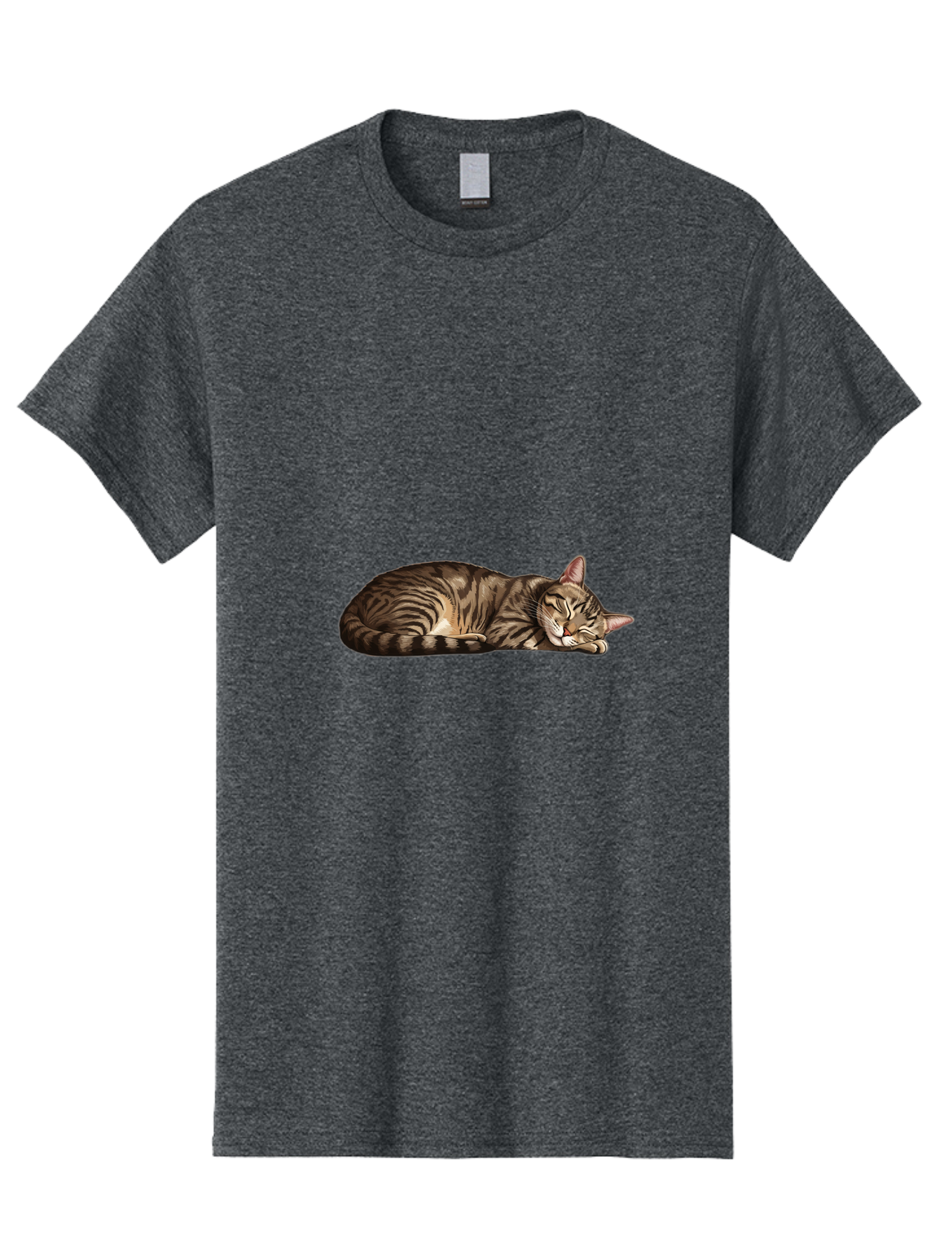 Sleeping-Tabby-Cat-3 Men'S Graphic Tee, 100% Cotton, Comfortable Casual Summer Wear, Machine Washable, Vintage Camera, Old Camera, Antique Camera, Black Camera, Classic Photography, Photography Equipment, Nostalgic Device, Film Camera, Bao887