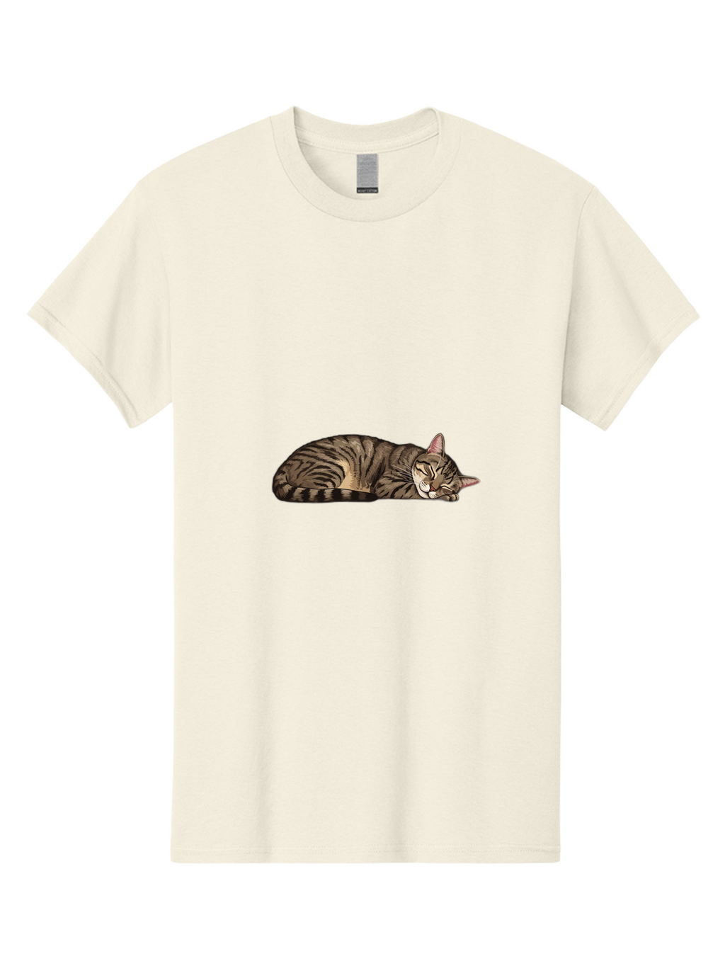 Sleeping-Tabby-Cat-5 Men'S Graphic Tee, 100% Cotton, Comfortable Casual Summer Wear, Machine Washable, Vintage Camera, Old Camera, Antique Camera, Black Camera, Classic Photography, Photography Equipment, Nostalgic Device, Film Camera, Bao889