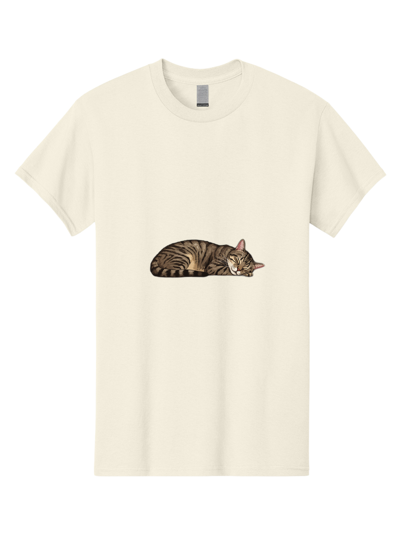 Sleeping-Tabby-Cat-5 Men'S Graphic Tee, 100% Cotton, Comfortable Casual Summer Wear, Machine Washable, Vintage Camera, Old Camera, Antique Camera, Black Camera, Classic Photography, Photography Equipment, Nostalgic Device, Film Camera, Bao889