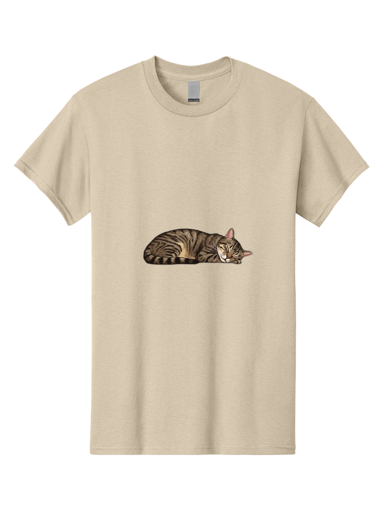 Sleeping-Tabby-Cat-5 Men'S Graphic Tee, 100% Cotton, Comfortable Casual Summer Wear, Machine Washable, Vintage Camera, Old Camera, Antique Camera, Black Camera, Classic Photography, Photography Equipment, Nostalgic Device, Film Camera, Bao889