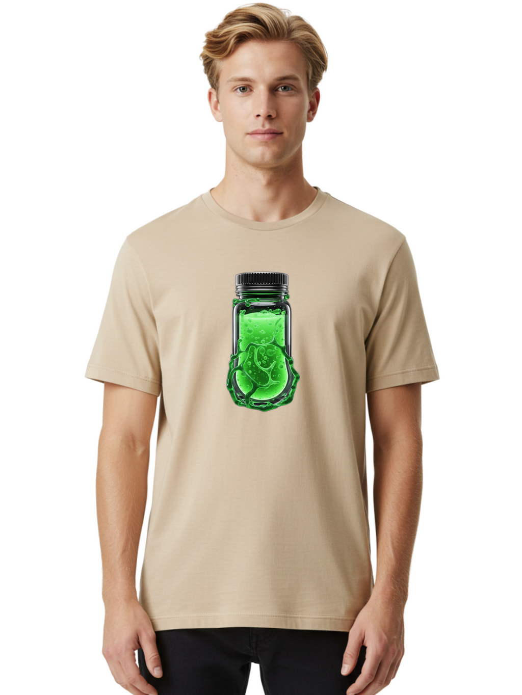 Slime-In-Bottle Men'S Graphic Tee, 100% Cotton, Comfortable Casual Summer Wear, Machine Washable, Vintage Camera, Old Camera, Antique Camera, Black Camera, Classic Photography, Photography Equipment, Nostalgic Device, Film Camera, Camera Art Bao891