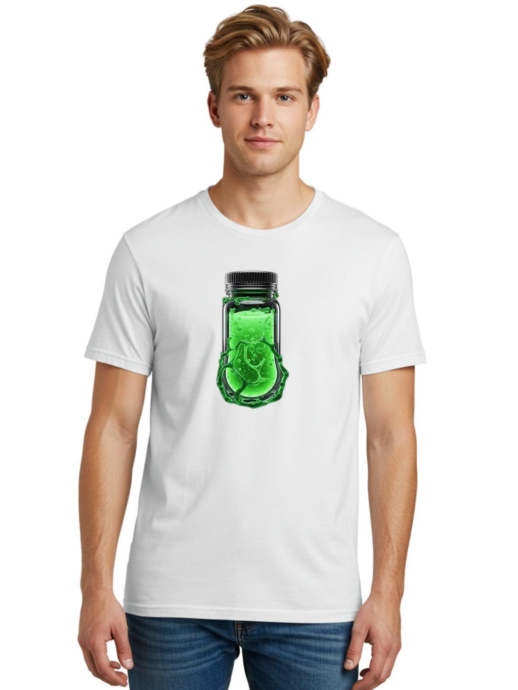 Slime-In-Bottle Men'S Graphic Tee, 100% Cotton, Comfortable Casual Summer Wear, Machine Washable, Vintage Camera, Old Camera, Antique Camera, Black Camera, Classic Photography, Photography Equipment, Nostalgic Device, Film Camera, Camera Art Bao891