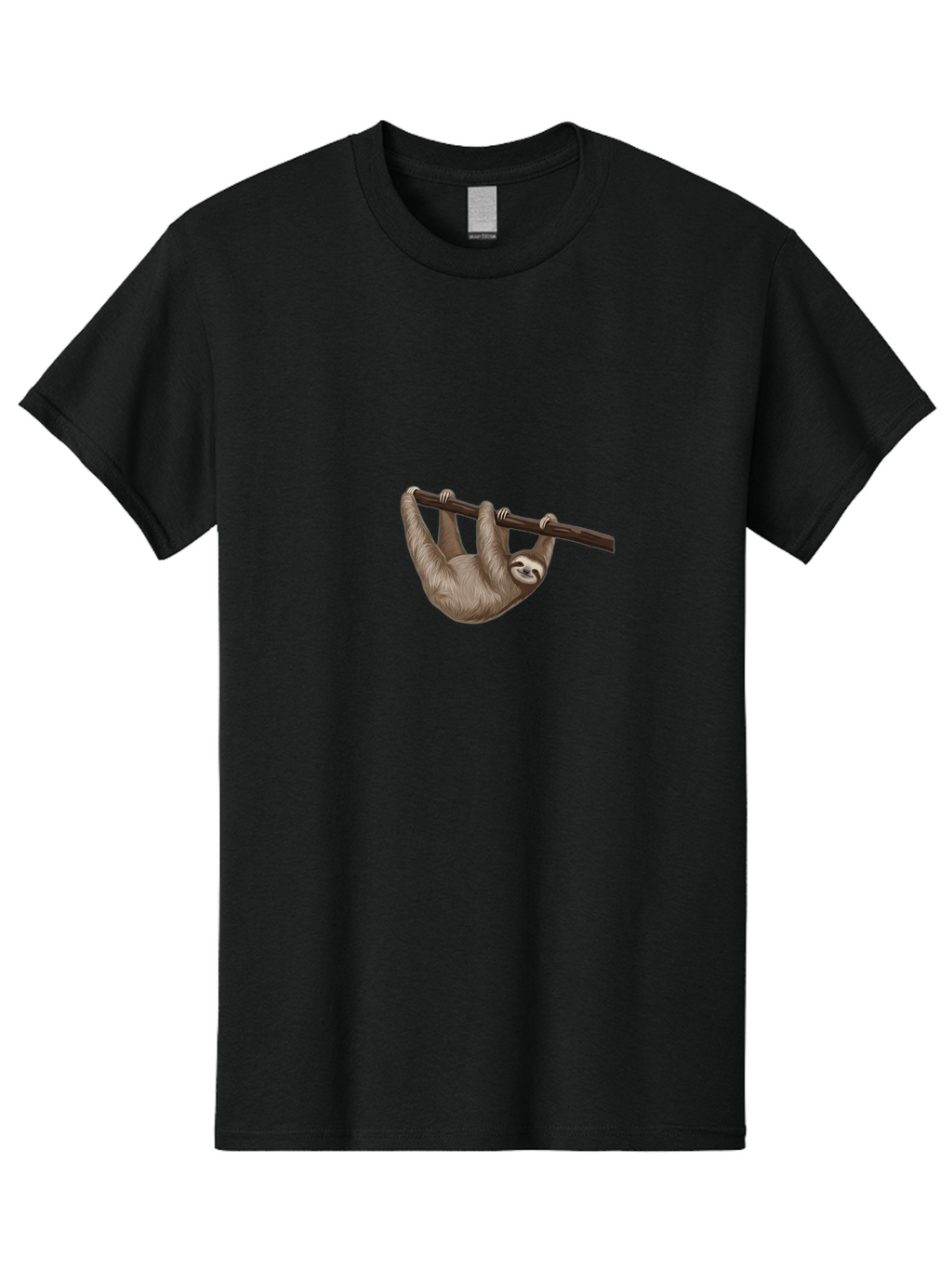 Sloth-Hanging-From-Branch Men'S Graphic Tee, 100% Cotton, Comfortable Casual Summer Wear, Machine Washable, Vintage Camera, Old Camera, Antique Camera, Black Camera, Classic Photography, Photography Equipment, Nostalgic Device, Film Camera, Bao892