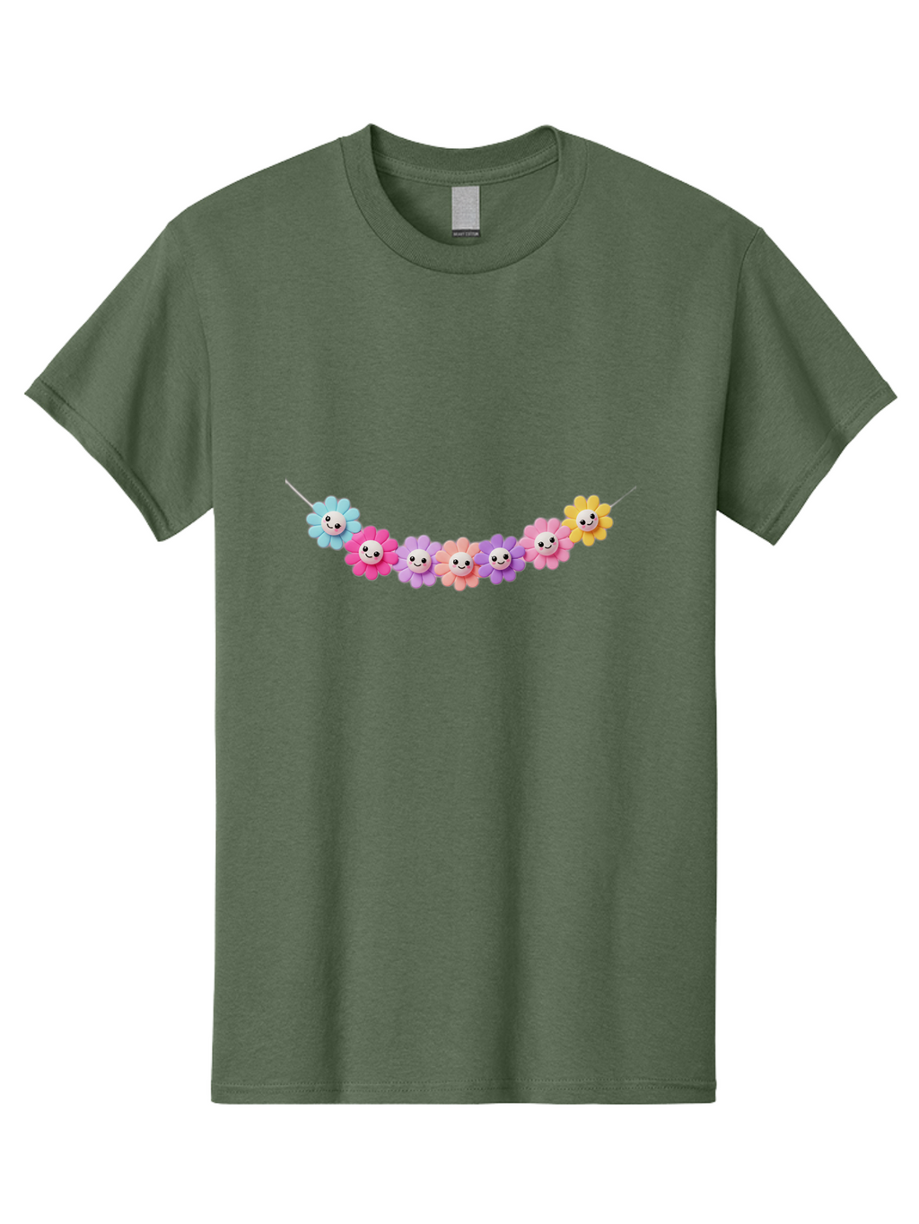 Smiley-Flower-Garland Men'S Graphic Tee, 100% Cotton, Comfortable Casual Summer Wear, Machine Washable, Vintage Camera, Old Camera, Antique Camera, Black Camera, Classic Photography, Photography Equipment, Nostalgic Device, Film Camera, Bao893