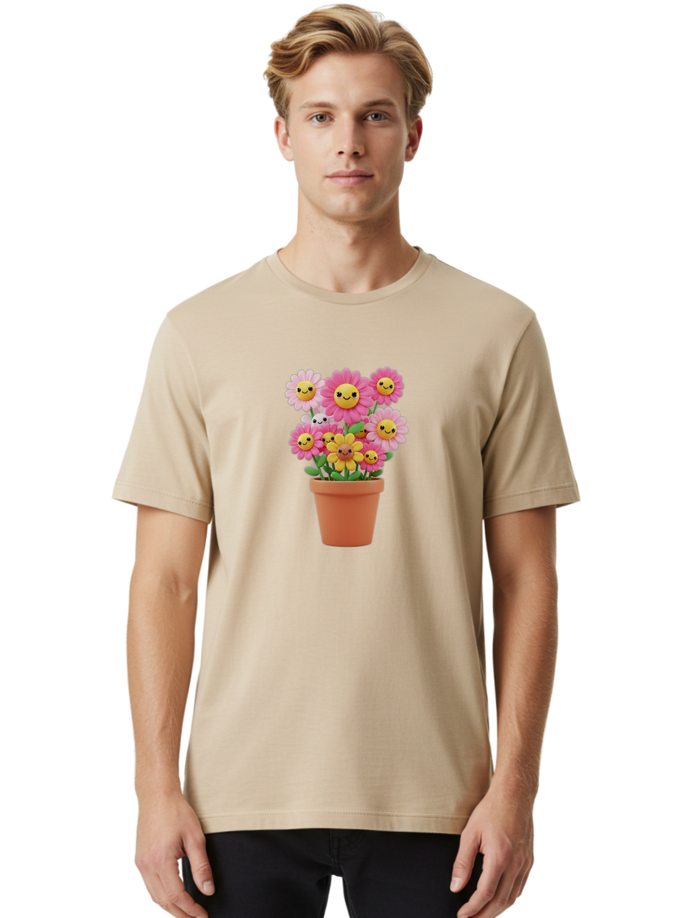 Smiley-Flowers Men'S Graphic Tee, 100% Cotton, Comfortable Casual Summer Wear, Machine Washable, Vintage Camera, Old Camera, Antique Camera, Black Camera, Classic Photography, Photography Equipment, Nostalgic Device, Film Camera, Camera Art Bao894