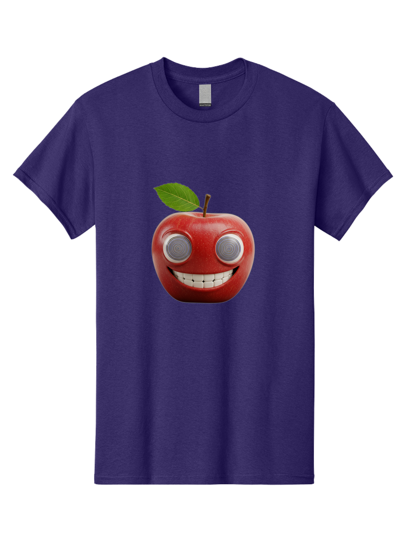 Smiling-Apple-3 Men'S Graphic Tee, 100% Cotton, Comfortable Casual Summer Wear, Machine Washable, Vintage Camera, Old Camera, Antique Camera, Black Camera, Classic Photography, Photography Equipment, Nostalgic Device, Film Camera, Camera Art Bao897
