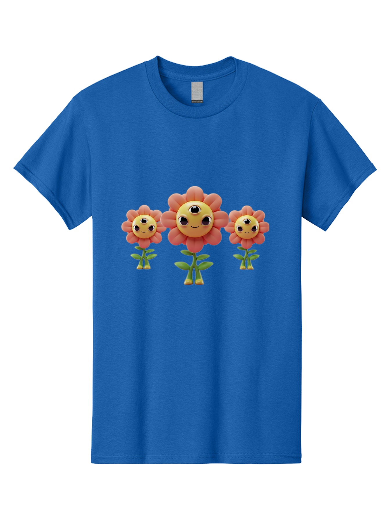 Smiling-Flowers-1 Men'S Graphic Tee, 100% Cotton, Comfortable Casual Summer Wear, Machine Washable, Vintage Camera, Old Camera, Antique Camera, Black Camera, Classic Photography, Photography Equipment, Nostalgic Device, Film Camera, Camera Art Bao900