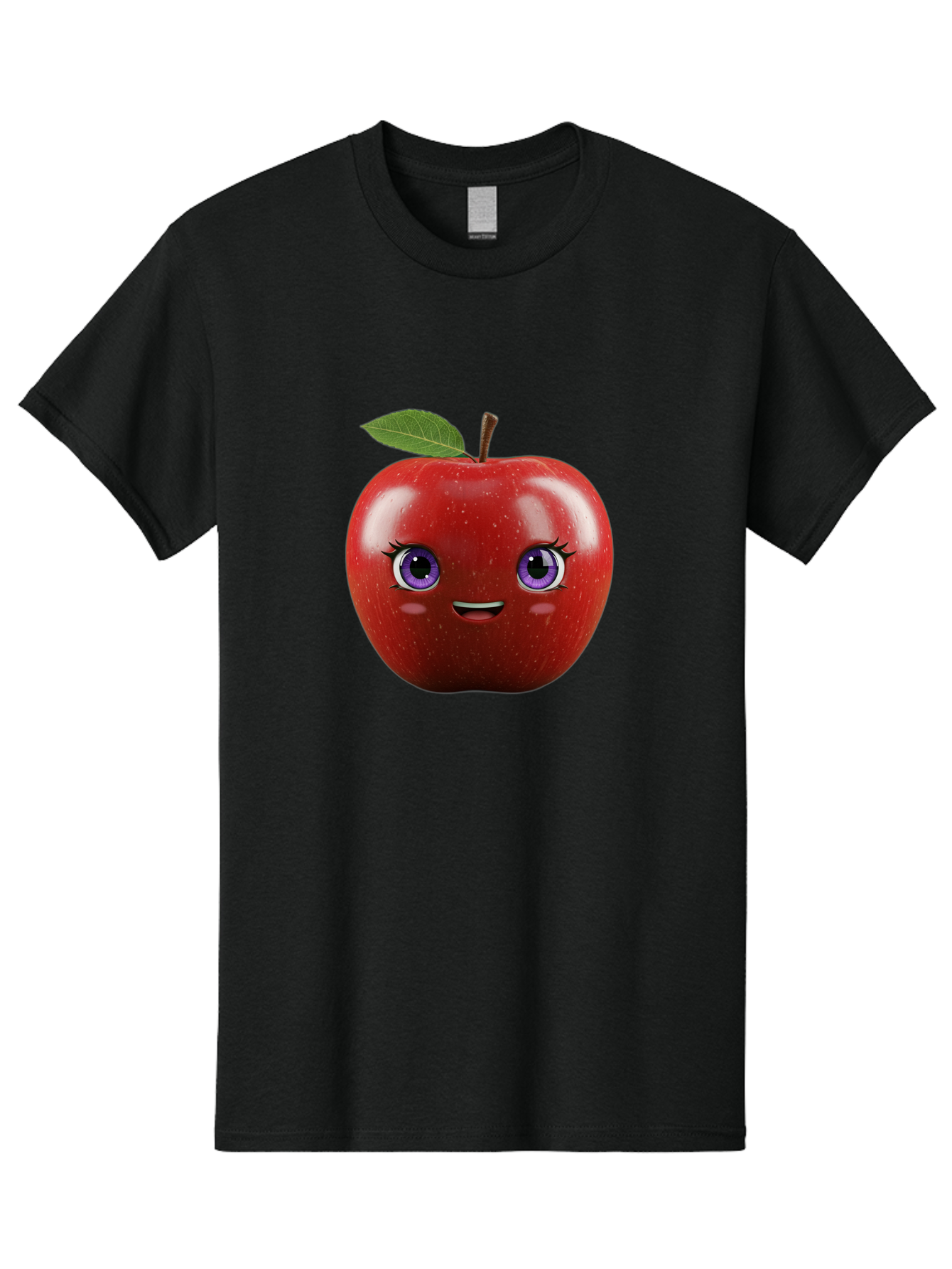 Smiling-Red-Apple Men'S Graphic Tee, 100% Cotton, Comfortable Casual Summer Wear, Machine Washable, Vintage Camera, Old Camera, Antique Camera, Black Camera, Classic Photography, Photography Equipment, Nostalgic Device, Film Camera, Camera Art Bao904