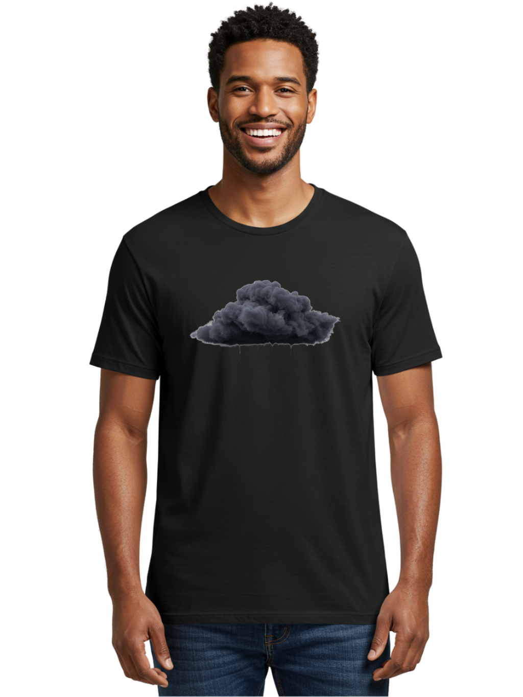 Smoke-Cloud Men'S Graphic Tee, 100% Cotton, Comfortable Casual Summer Wear, Machine Washable, Vintage Camera, Old Camera, Antique Camera, Black Camera, Classic Photography, Photography Equipment, Nostalgic Device, Film Camera, Camera Art Bao905