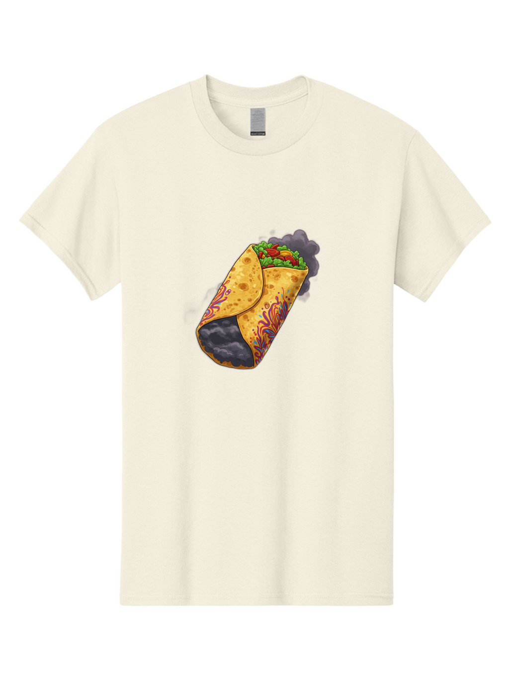 Smoking-Burrito Men'S Graphic Tee, 100% Cotton, Comfortable Casual Summer Wear, Machine Washable, Vintage Camera, Old Camera, Antique Camera, Black Camera, Classic Photography, Photography Equipment, Nostalgic Device, Film Camera, Camera Art Bao907
