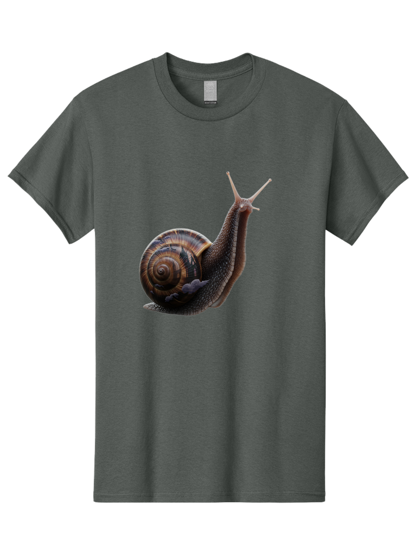 Snail-1 Men'S Graphic Tee, 100% Cotton, Comfortable Casual Summer Wear, Machine Washable, Vintage Camera, Old Camera, Antique Camera, Black Camera, Classic Photography, Photography Equipment, Nostalgic Device, Film Camera, Camera Art Bao908