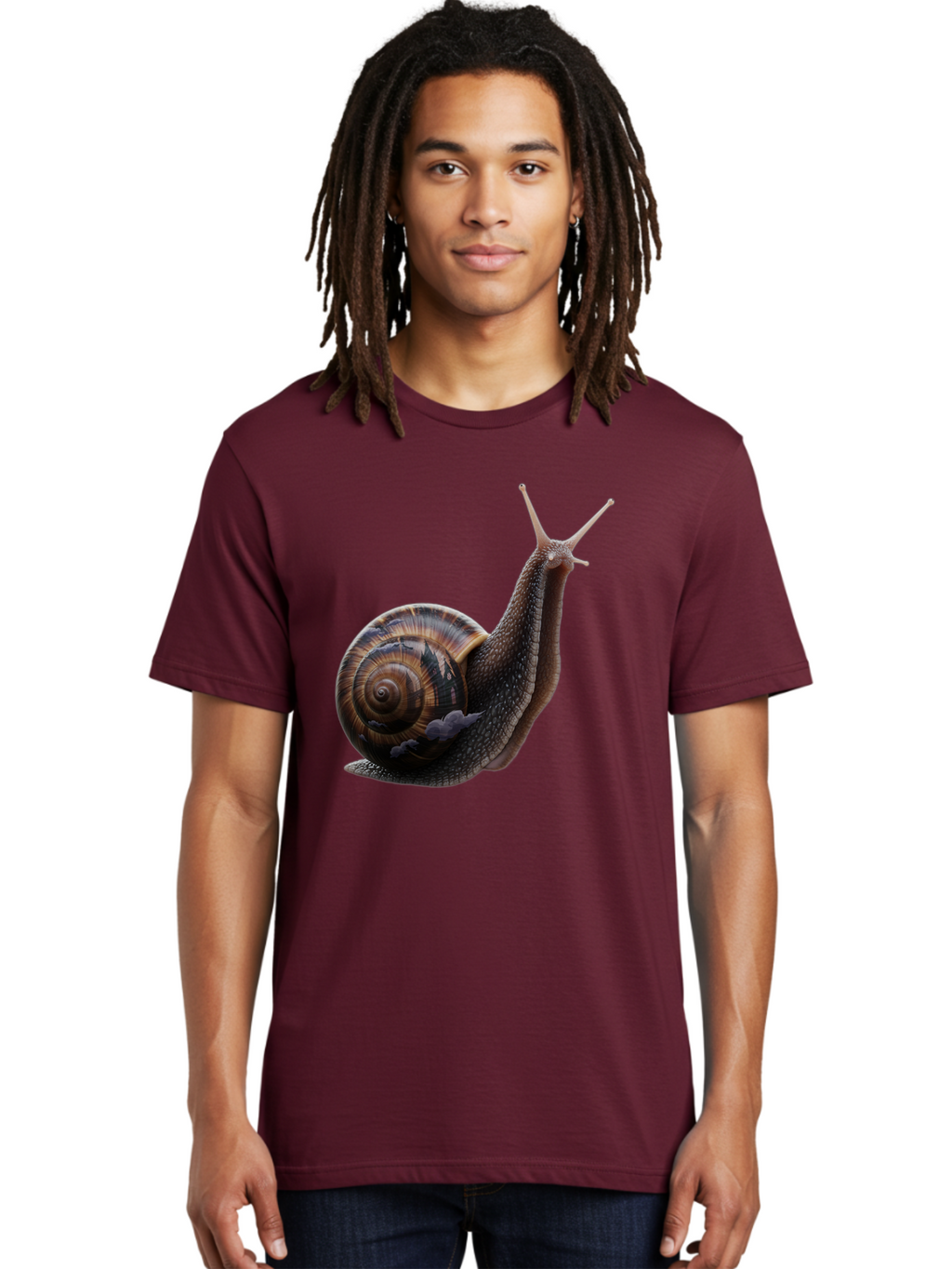 Snail-1 Men'S Graphic Tee, 100% Cotton, Comfortable Casual Summer Wear, Machine Washable, Vintage Camera, Old Camera, Antique Camera, Black Camera, Classic Photography, Photography Equipment, Nostalgic Device, Film Camera, Camera Art Bao908
