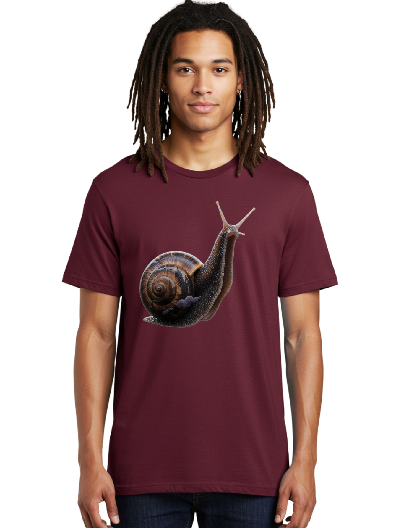 Snail-1 Men'S Graphic Tee, 100% Cotton, Comfortable Casual Summer Wear, Machine Washable, Vintage Camera, Old Camera, Antique Camera, Black Camera, Classic Photography, Photography Equipment, Nostalgic Device, Film Camera, Camera Art Bao908