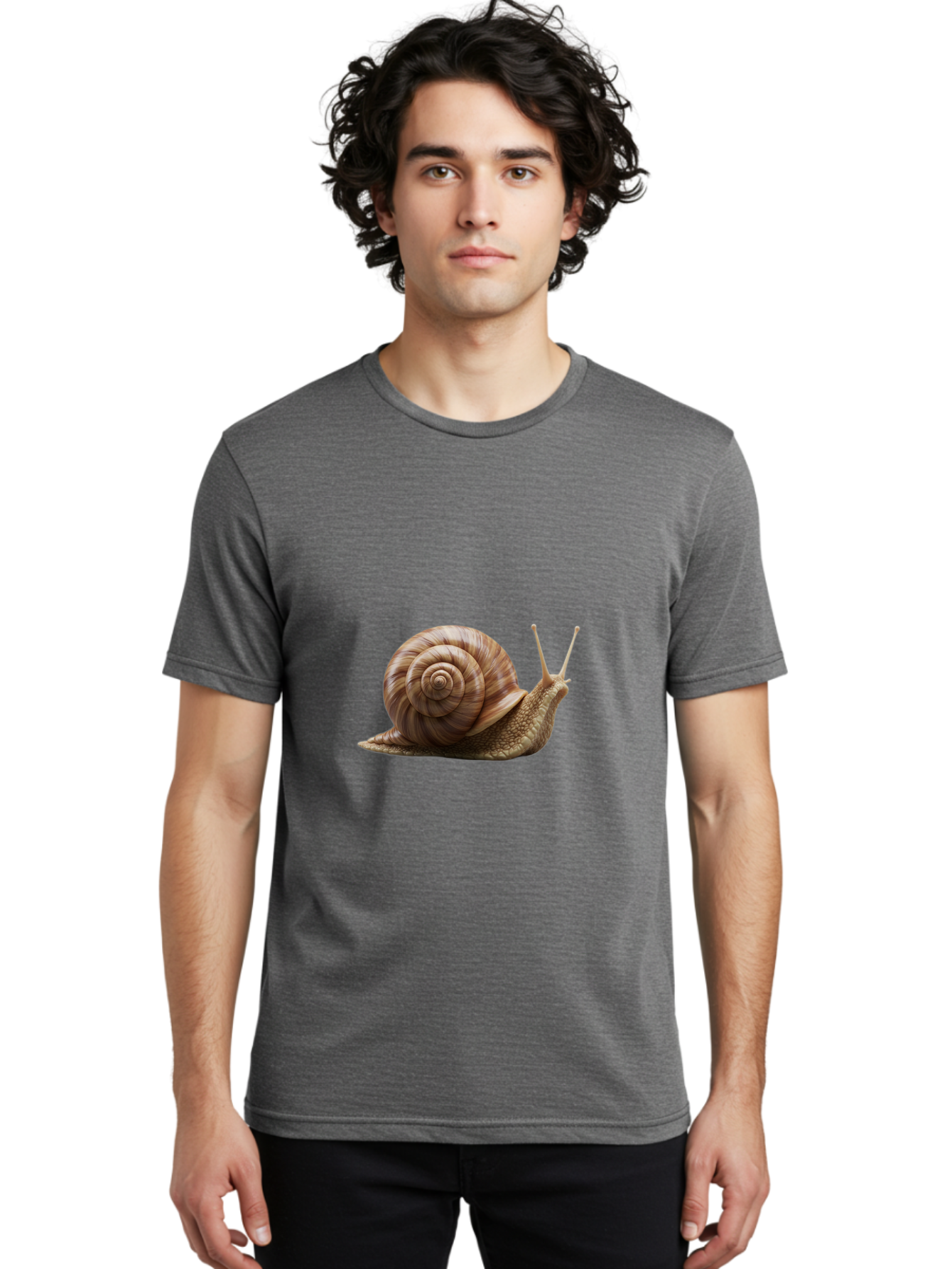 Snail-2 Men'S Graphic Tee, 100% Cotton, Comfortable Casual Summer Wear, Machine Washable, Vintage Camera, Old Camera, Antique Camera, Black Camera, Classic Photography, Photography Equipment, Nostalgic Device, Film Camera, Camera Art Bao909