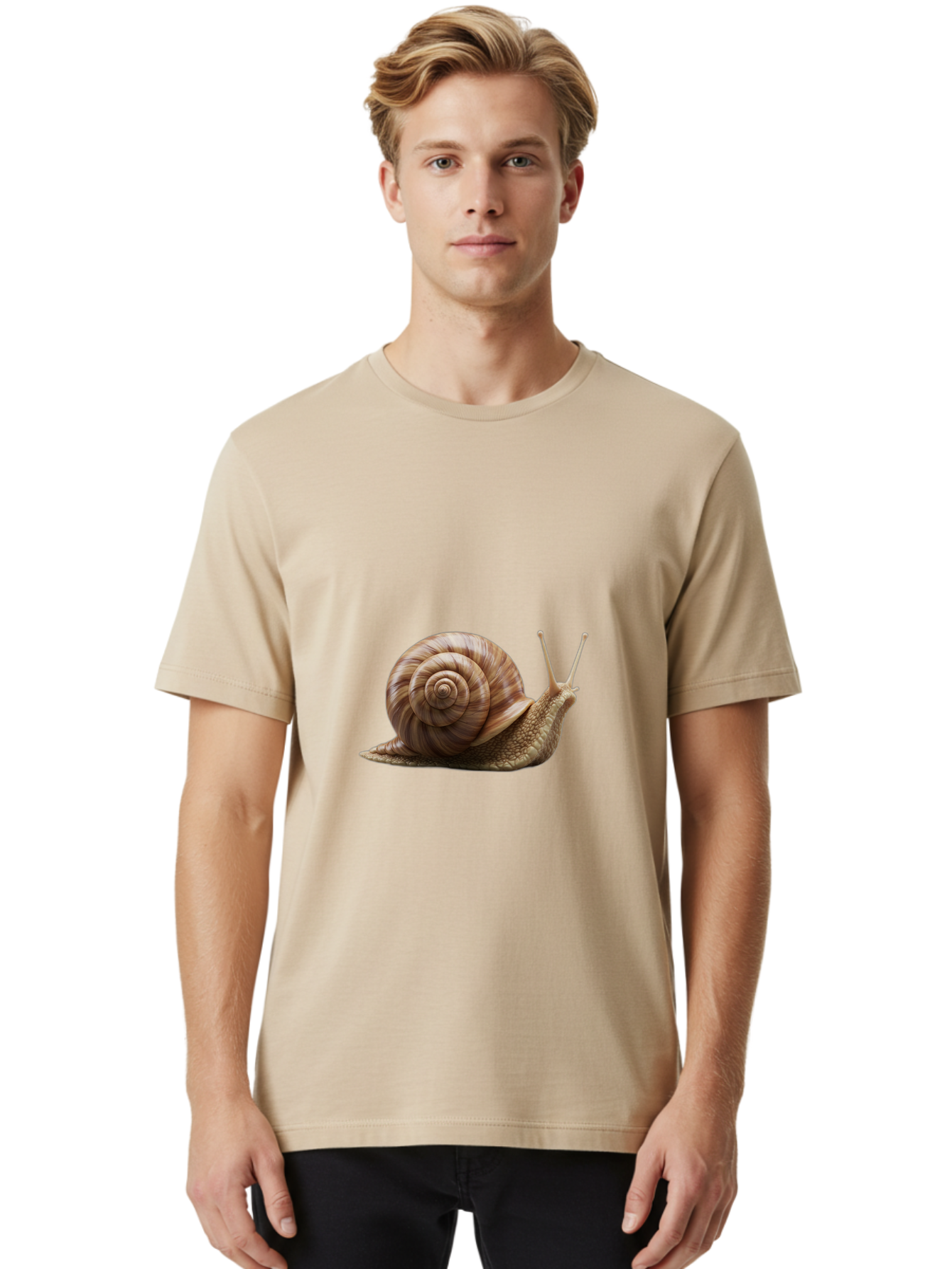 Snail-2 Men'S Graphic Tee, 100% Cotton, Comfortable Casual Summer Wear, Machine Washable, Vintage Camera, Old Camera, Antique Camera, Black Camera, Classic Photography, Photography Equipment, Nostalgic Device, Film Camera, Camera Art Bao909