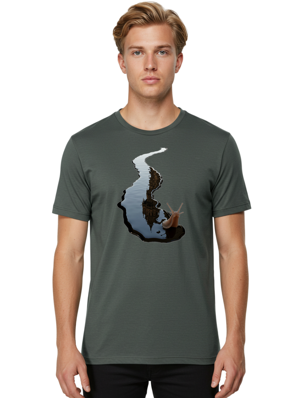 Snail-On-River Men'S Graphic Tee, 100% Cotton, Comfortable Casual Summer Wear, Machine Washable, Vintage Camera, Old Camera, Antique Camera, Black Camera, Classic Photography, Photography Equipment, Nostalgic Device, Film Camera, Camera Art Bao913