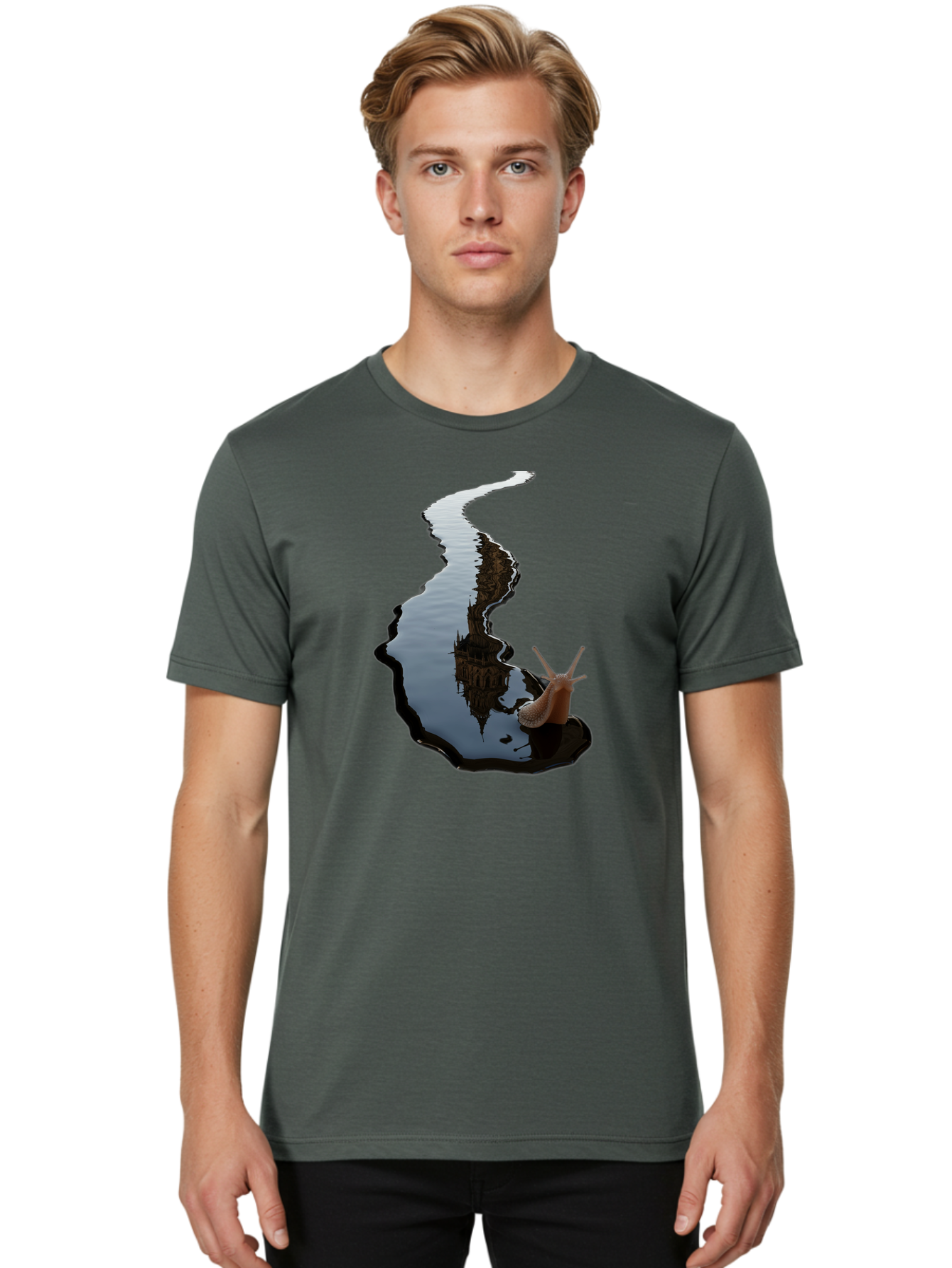 Snail-On-River Men'S Graphic Tee, 100% Cotton, Comfortable Casual Summer Wear, Machine Washable, Vintage Camera, Old Camera, Antique Camera, Black Camera, Classic Photography, Photography Equipment, Nostalgic Device, Film Camera, Camera Art Bao913