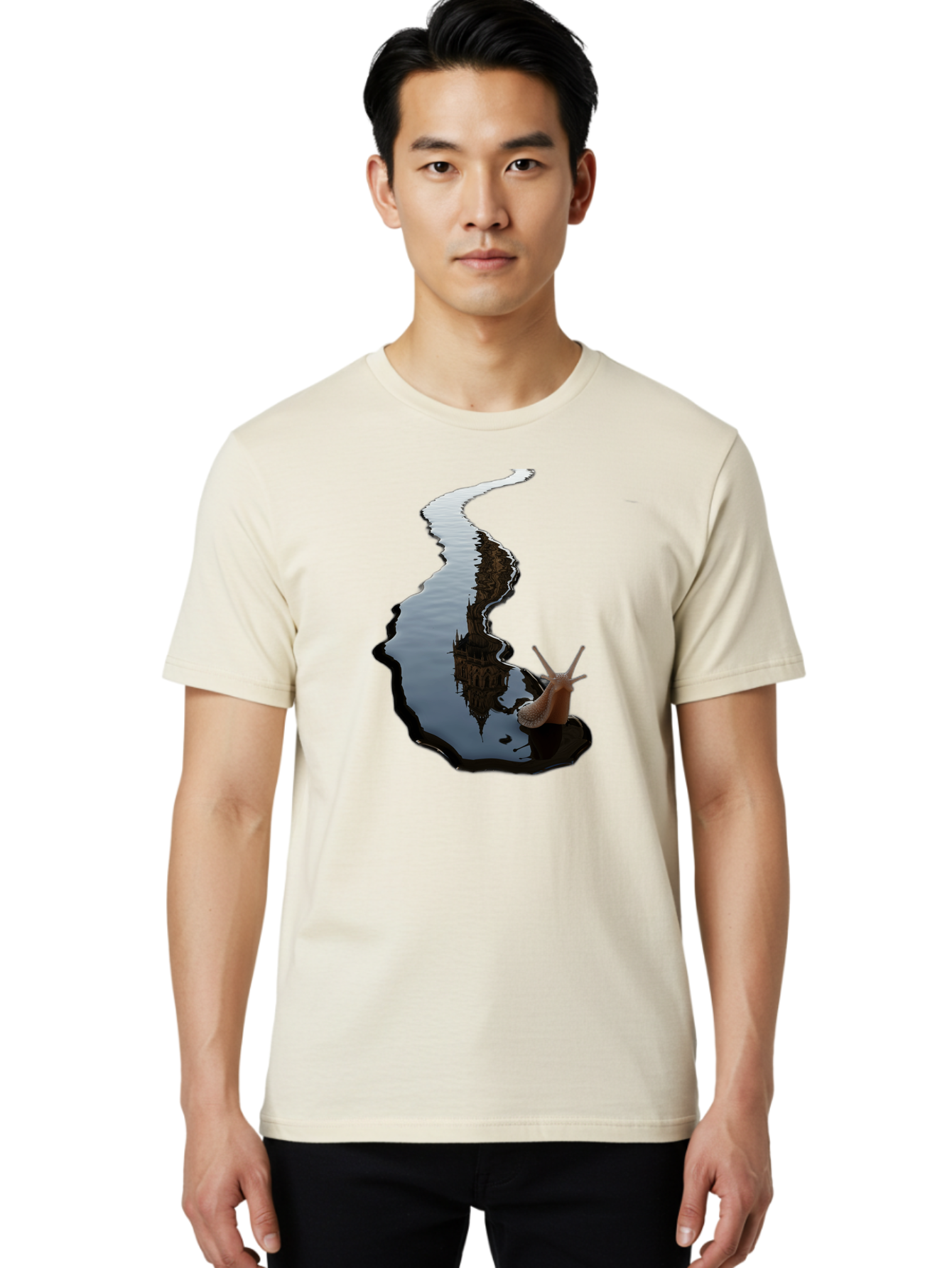 Snail-On-River Men'S Graphic Tee, 100% Cotton, Comfortable Casual Summer Wear, Machine Washable, Vintage Camera, Old Camera, Antique Camera, Black Camera, Classic Photography, Photography Equipment, Nostalgic Device, Film Camera, Camera Art Bao913