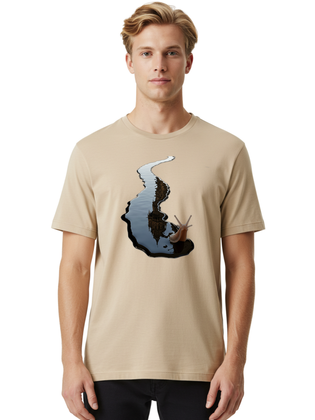 Snail-On-River Men'S Graphic Tee, 100% Cotton, Comfortable Casual Summer Wear, Machine Washable, Vintage Camera, Old Camera, Antique Camera, Black Camera, Classic Photography, Photography Equipment, Nostalgic Device, Film Camera, Camera Art Bao913