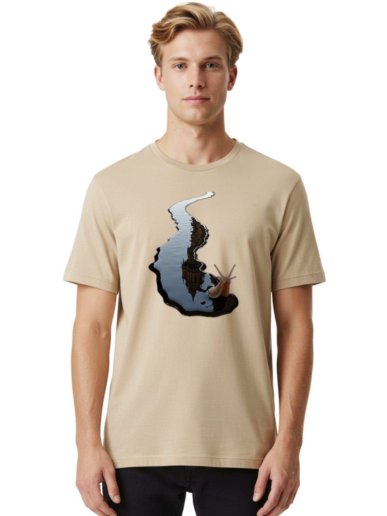Snail-On-River Men'S Graphic Tee, 100% Cotton, Comfortable Casual Summer Wear, Machine Washable, Vintage Camera, Old Camera, Antique Camera, Black Camera, Classic Photography, Photography Equipment, Nostalgic Device, Film Camera, Camera Art Bao913
