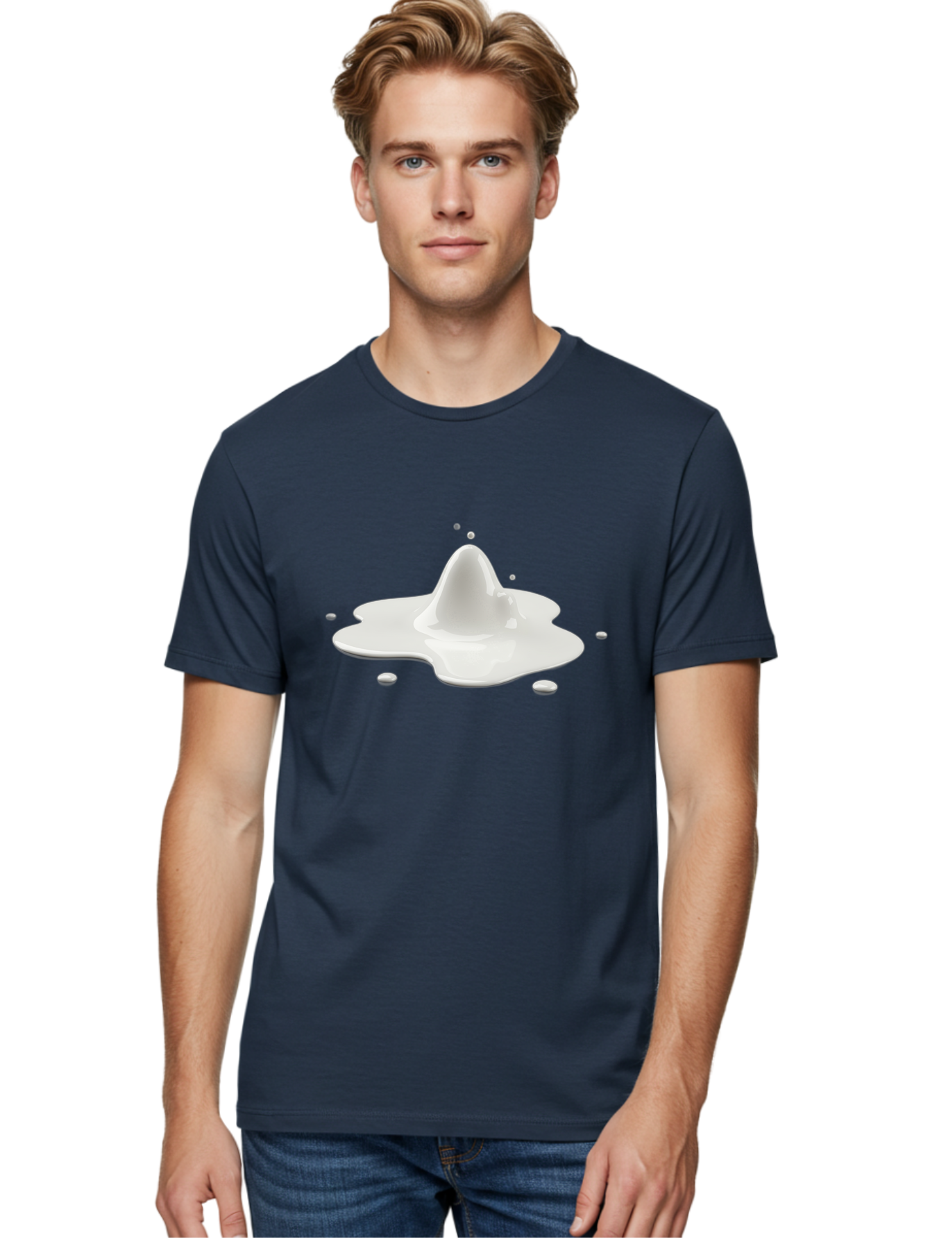 Splashing-Milk Men'S Graphic Tee, 100% Cotton, Comfortable Casual Summer Wear, Machine Washable, Vintage Camera, Old Camera, Antique Camera, Black Camera, Classic Photography, Photography Equipment, Nostalgic Device, Film Camera, Camera Art Bao917