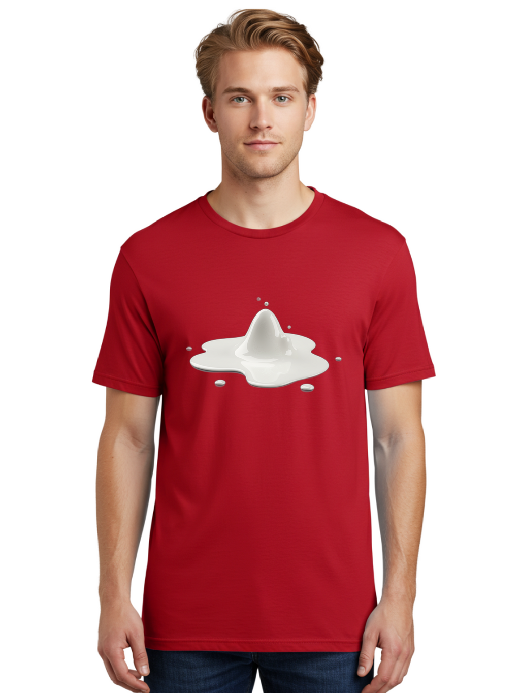 Splashing-Milk Men'S Graphic Tee, 100% Cotton, Comfortable Casual Summer Wear, Machine Washable, Vintage Camera, Old Camera, Antique Camera, Black Camera, Classic Photography, Photography Equipment, Nostalgic Device, Film Camera, Camera Art Bao917
