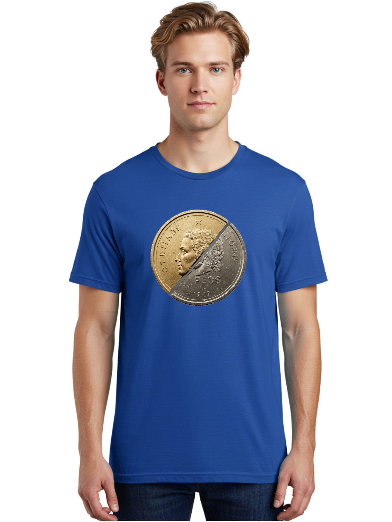 Split-Coin Men'S Graphic Tee, 100% Cotton, Comfortable Casual Summer Wear, Machine Washable, Vintage Camera, Old Camera, Antique Camera, Black Camera, Classic Photography, Photography Equipment, Nostalgic Device, Film Camera, Camera Art Bao918