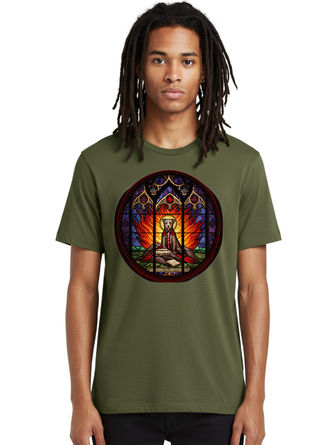 Stained-Glass-Dog Men'S Graphic Tee, 100% Cotton, Comfortable Casual Summer Wear, Machine Washable, Vintage Camera, Old Camera, Antique Camera, Black Camera, Classic Photography, Photography Equipment, Nostalgic Device, Film Camera, Camera Art Bao923