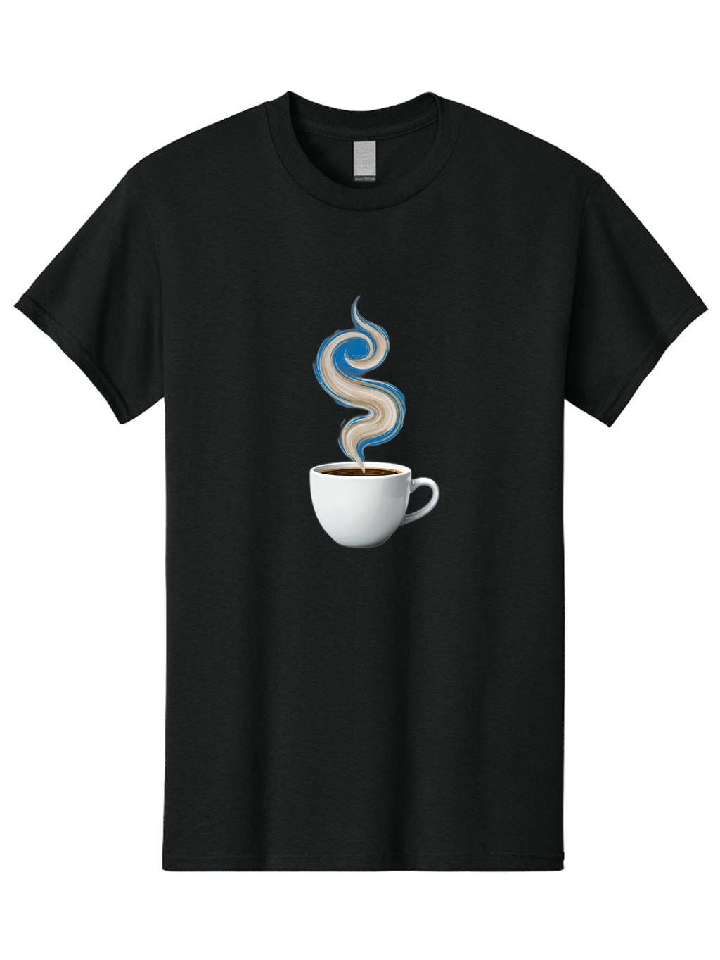 Steam-Coffee-Cup Men'S Graphic Tee, 100% Cotton, Comfortable Casual Summer Wear, Machine Washable, Vintage Camera, Old Camera, Antique Camera, Black Camera, Classic Photography, Photography Equipment, Nostalgic Device, Film Camera, Camera Art Bao924