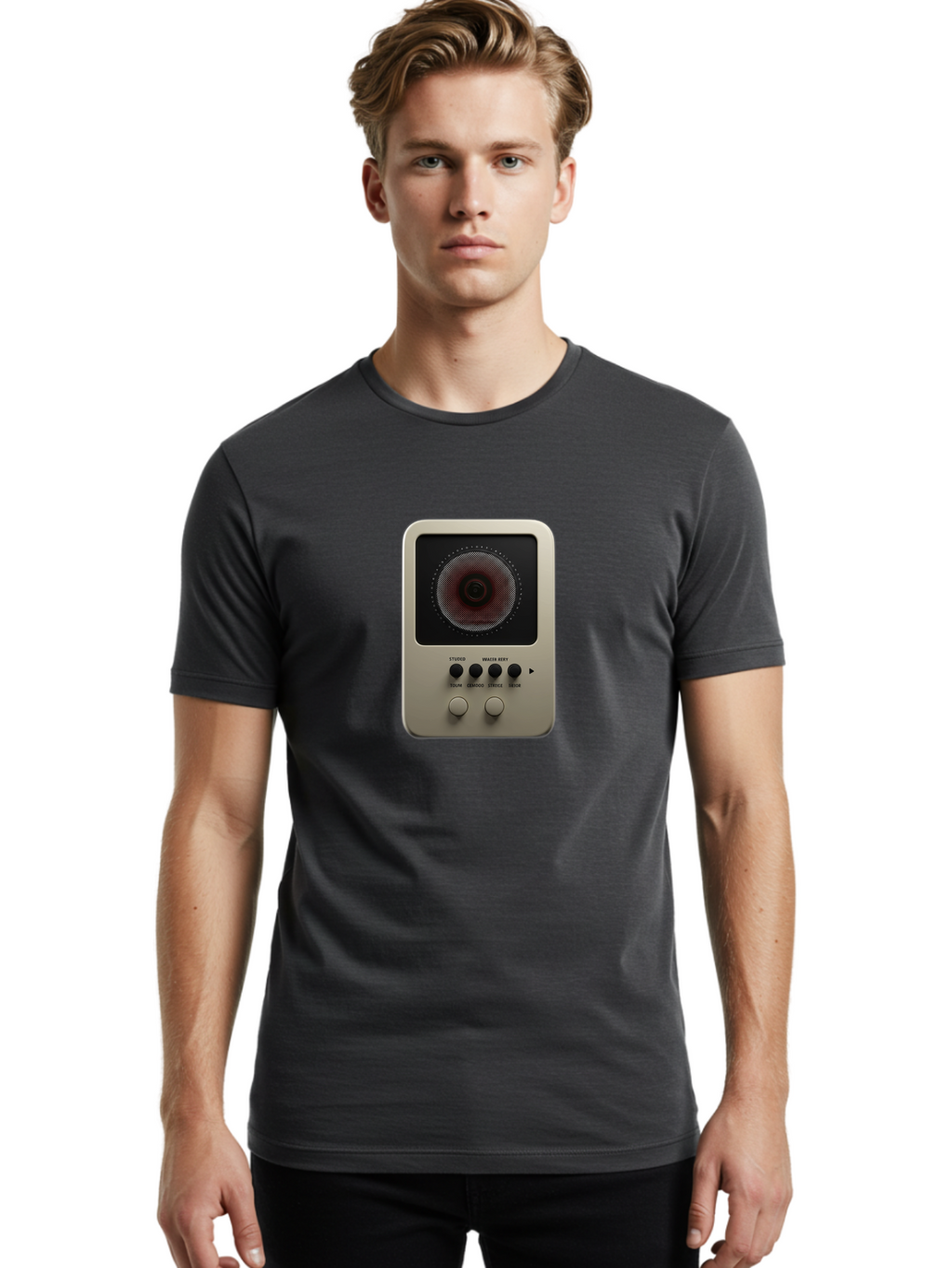 Storz Men'S Graphic Tee, 100% Cotton, Comfortable Casual Summer Wear, Machine Washable, Vintage Camera, Old Camera, Antique Camera, Black Camera, Classic Photography, Photography Equipment, Nostalgic Device, Film Camera, Camera Art Bao930