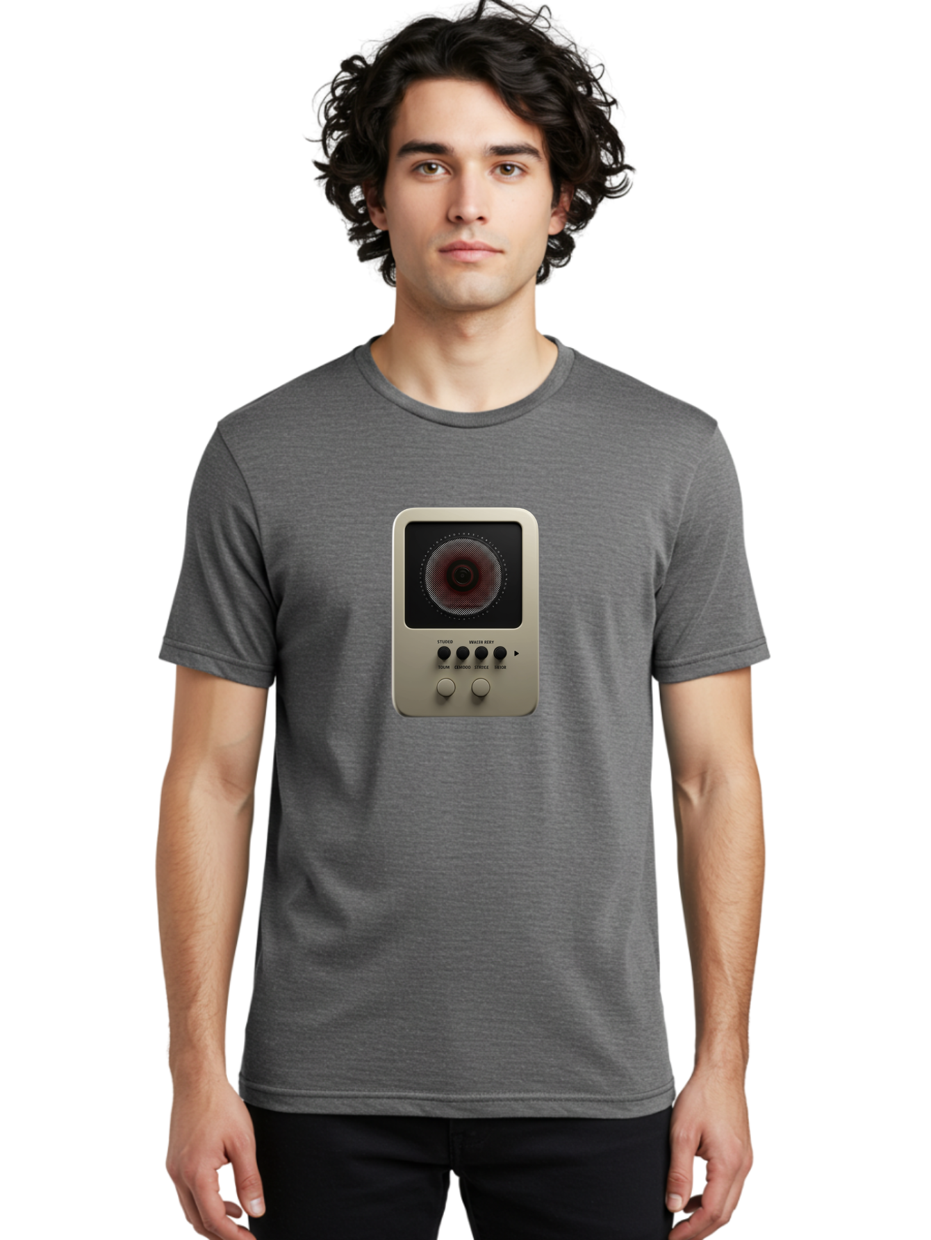 Storz Men'S Graphic Tee, 100% Cotton, Comfortable Casual Summer Wear, Machine Washable, Vintage Camera, Old Camera, Antique Camera, Black Camera, Classic Photography, Photography Equipment, Nostalgic Device, Film Camera, Camera Art Bao930