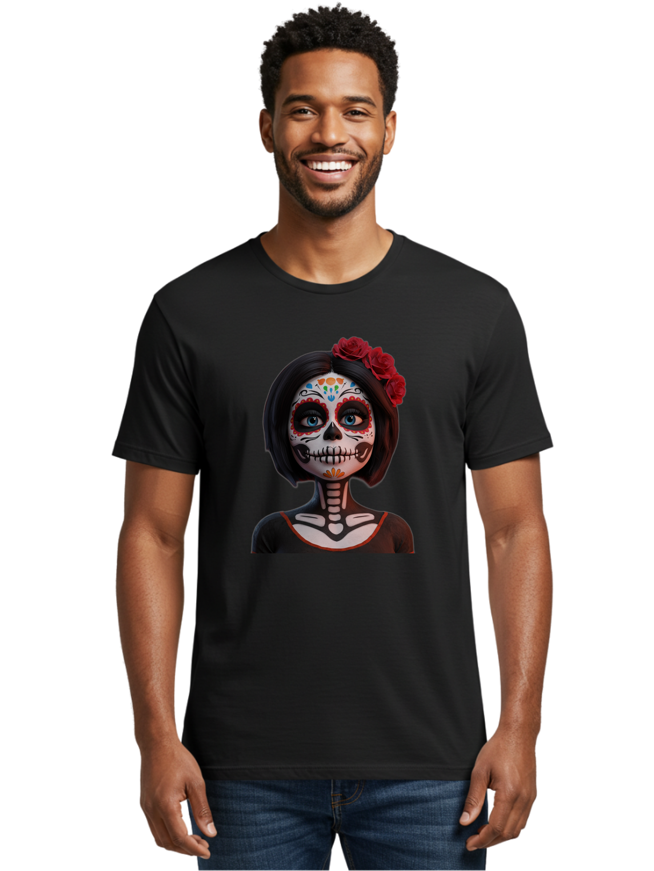 Sugar-Skull-Girl Men'S Graphic Tee, 100% Cotton, Comfortable Casual Summer Wear, Machine Washable, Vintage Camera, Old Camera, Antique Camera, Black Camera, Classic Photography, Photography Equipment, Nostalgic Device, Film Camera, Camera Art Bao932
