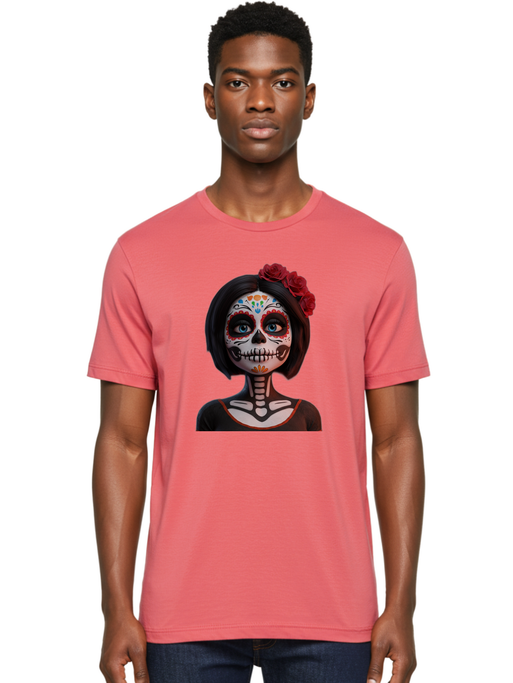 Sugar-Skull-Girl Men'S Graphic Tee, 100% Cotton, Comfortable Casual Summer Wear, Machine Washable, Vintage Camera, Old Camera, Antique Camera, Black Camera, Classic Photography, Photography Equipment, Nostalgic Device, Film Camera, Camera Art Bao932