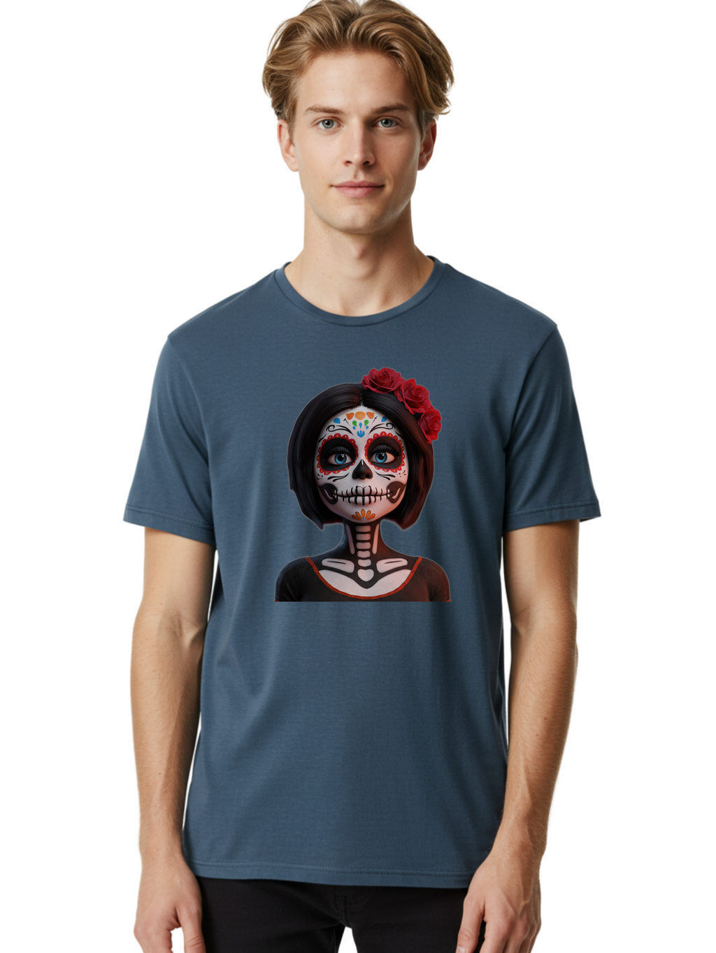 Sugar-Skull-Girl Men'S Graphic Tee, 100% Cotton, Comfortable Casual Summer Wear, Machine Washable, Vintage Camera, Old Camera, Antique Camera, Black Camera, Classic Photography, Photography Equipment, Nostalgic Device, Film Camera, Camera Art Bao932