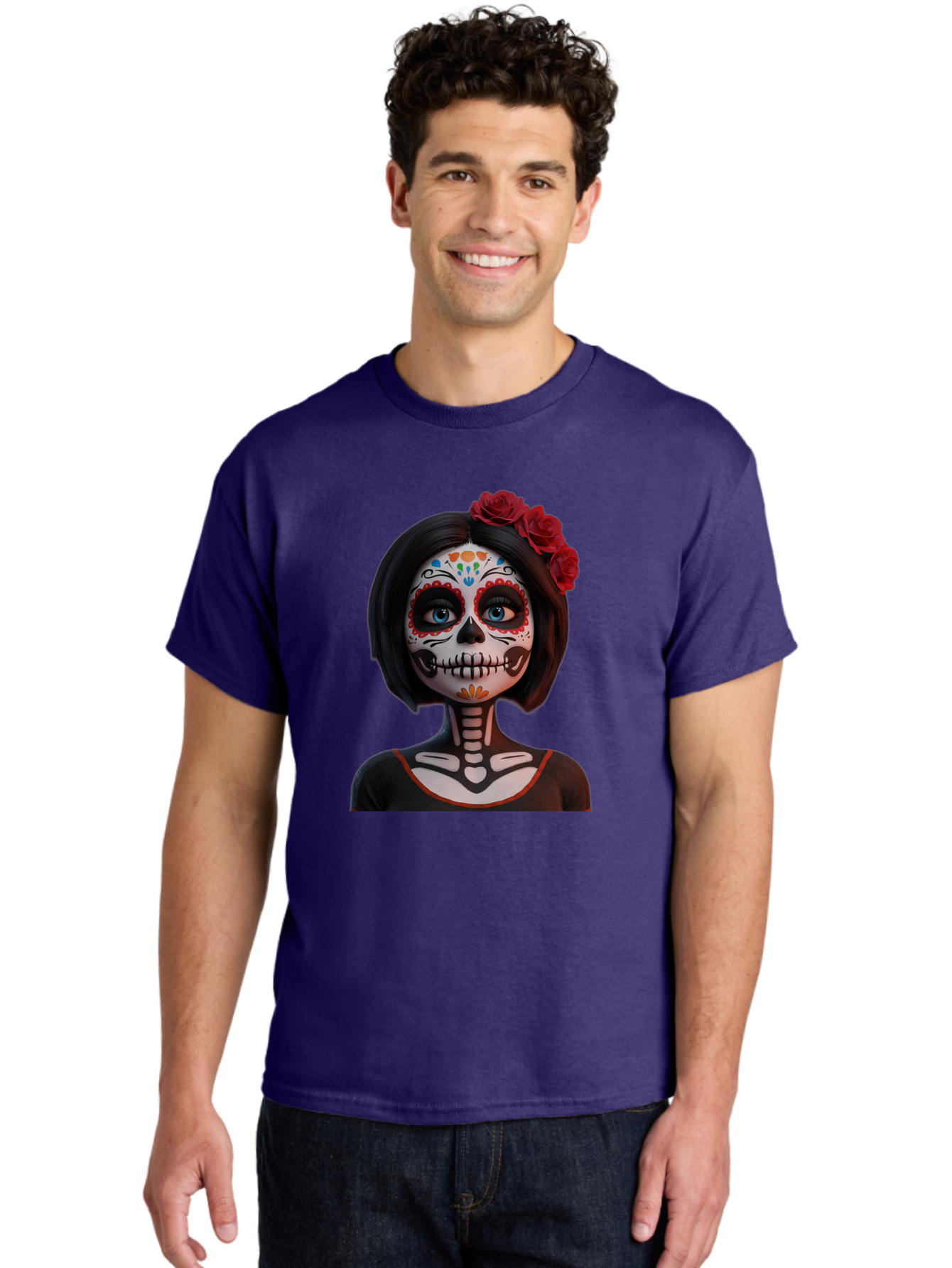 Sugar-Skull-Girl Men'S Graphic Tee, 100% Cotton, Comfortable Casual Summer Wear, Machine Washable, Vintage Camera, Old Camera, Antique Camera, Black Camera, Classic Photography, Photography Equipment, Nostalgic Device, Film Camera, Camera Art Bao932