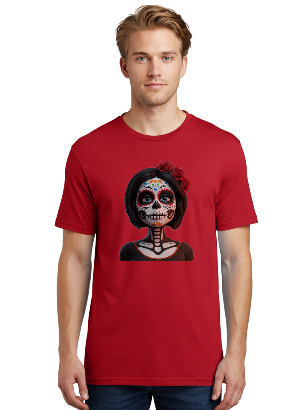Sugar-Skull-Girl Men'S Graphic Tee, 100% Cotton, Comfortable Casual Summer Wear, Machine Washable, Vintage Camera, Old Camera, Antique Camera, Black Camera, Classic Photography, Photography Equipment, Nostalgic Device, Film Camera, Camera Art Bao932