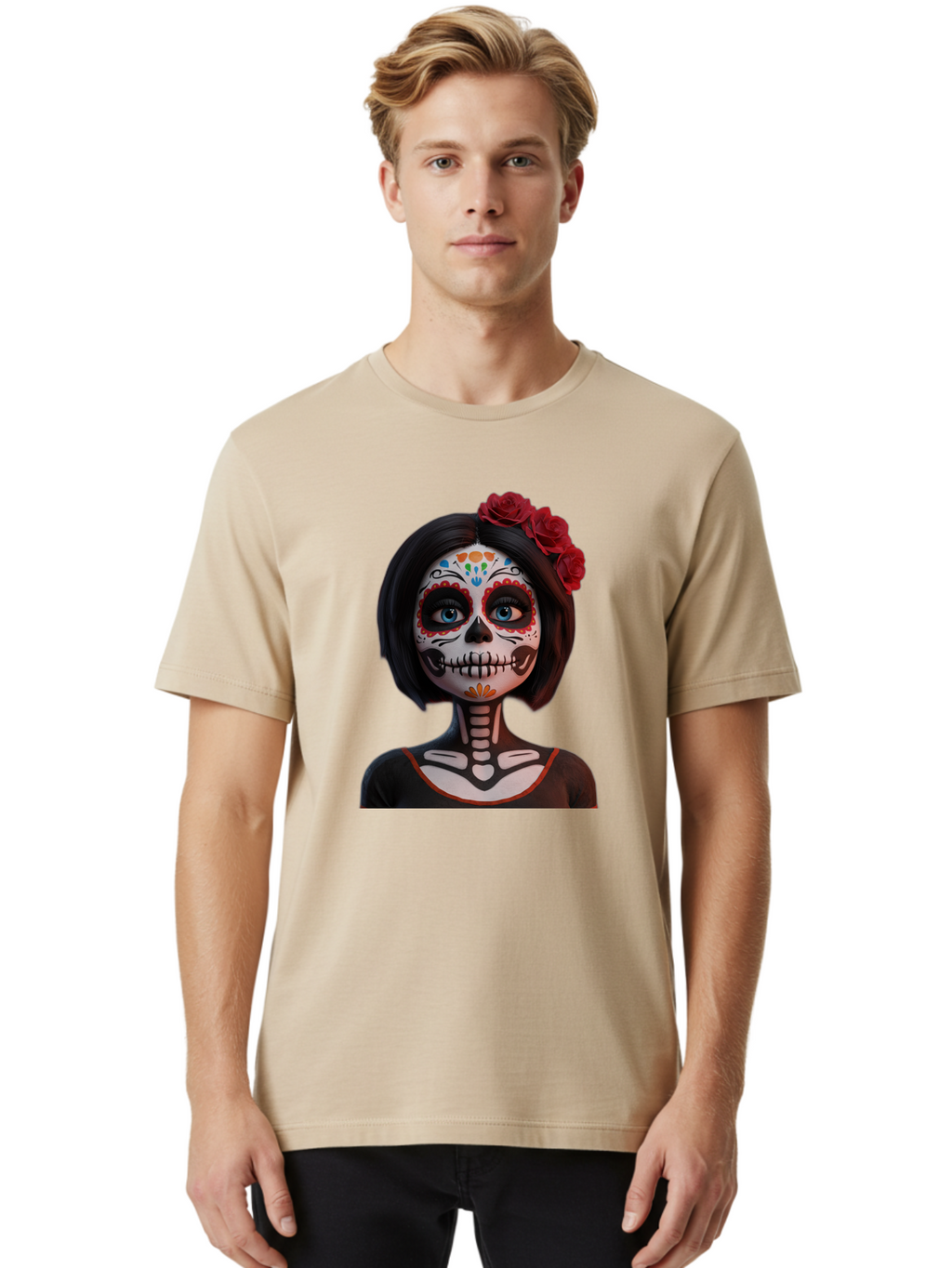 Sugar-Skull-Girl Men'S Graphic Tee, 100% Cotton, Comfortable Casual Summer Wear, Machine Washable, Vintage Camera, Old Camera, Antique Camera, Black Camera, Classic Photography, Photography Equipment, Nostalgic Device, Film Camera, Camera Art Bao932