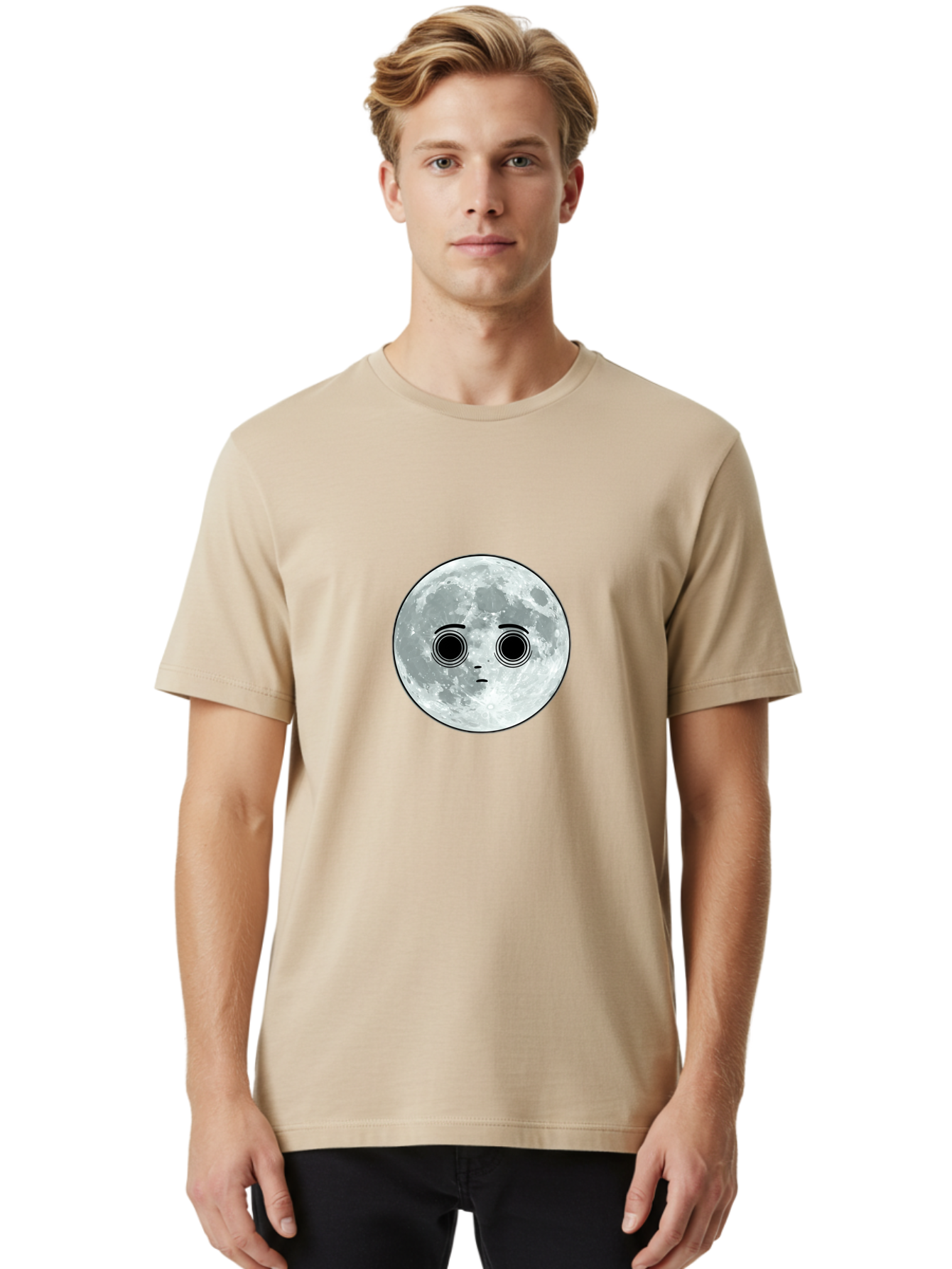 Surprised-Moon Men'S Graphic Tee, 100% Cotton, Comfortable Casual Summer Wear, Machine Washable, Vintage Camera, Old Camera, Antique Camera, Black Camera, Classic Photography, Photography Equipment, Nostalgic Device, Film Camera, Camera Art Bao935