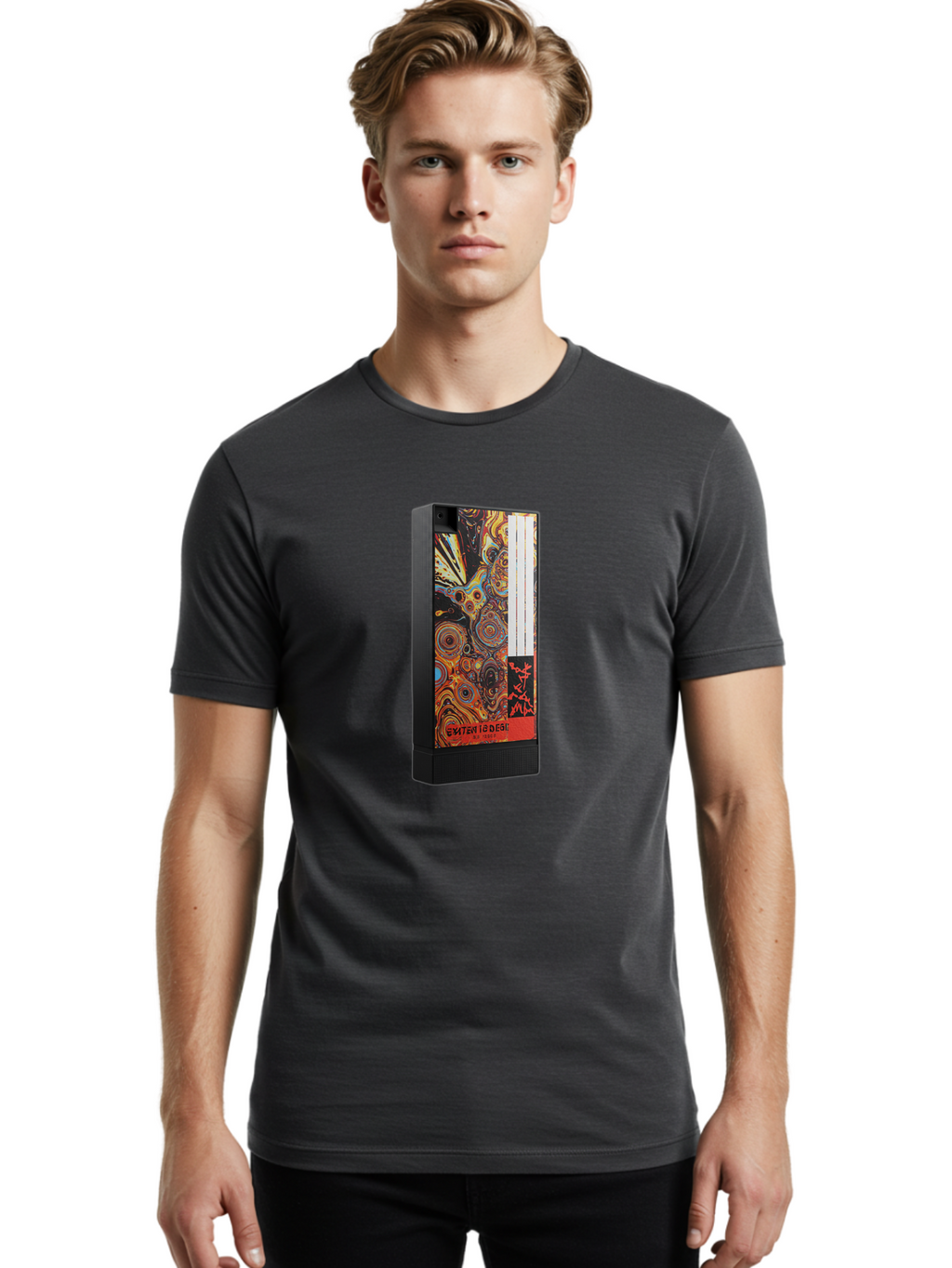 Switch-I-O-Desk Men'S Graphic Tee, 100% Cotton, Comfortable Casual Summer Wear, Machine Washable, Vintage Camera, Old Camera, Antique Camera, Black Camera, Classic Photography, Photography Equipment, Nostalgic Device, Film Camera, Camera Art Bao936