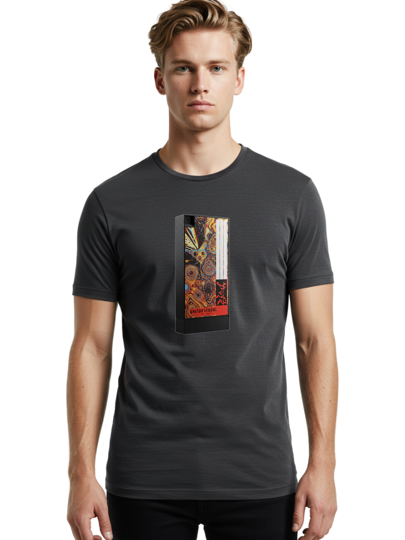 Switch-I-O-Desk Men'S Graphic Tee, 100% Cotton, Comfortable Casual Summer Wear, Machine Washable, Vintage Camera, Old Camera, Antique Camera, Black Camera, Classic Photography, Photography Equipment, Nostalgic Device, Film Camera, Camera Art Bao936