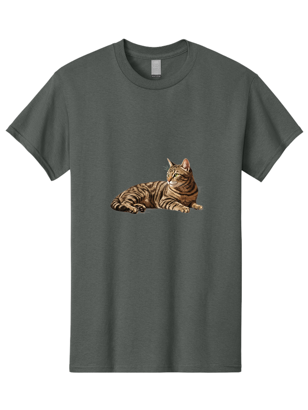 Tabby-Cat Men'S Graphic Tee, 100% Cotton, Comfortable Casual Summer Wear, Machine Washable, Vintage Camera, Old Camera, Antique Camera, Black Camera, Classic Photography, Photography Equipment, Nostalgic Device, Film Camera, Camera Art Bao938